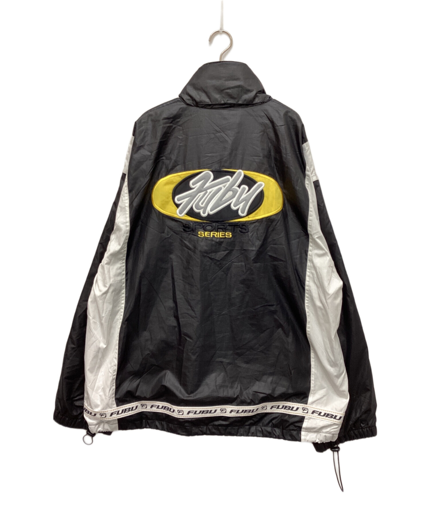中古・古着通販】FUBU (フブ) ナイロンジャケット ブラック サイズ