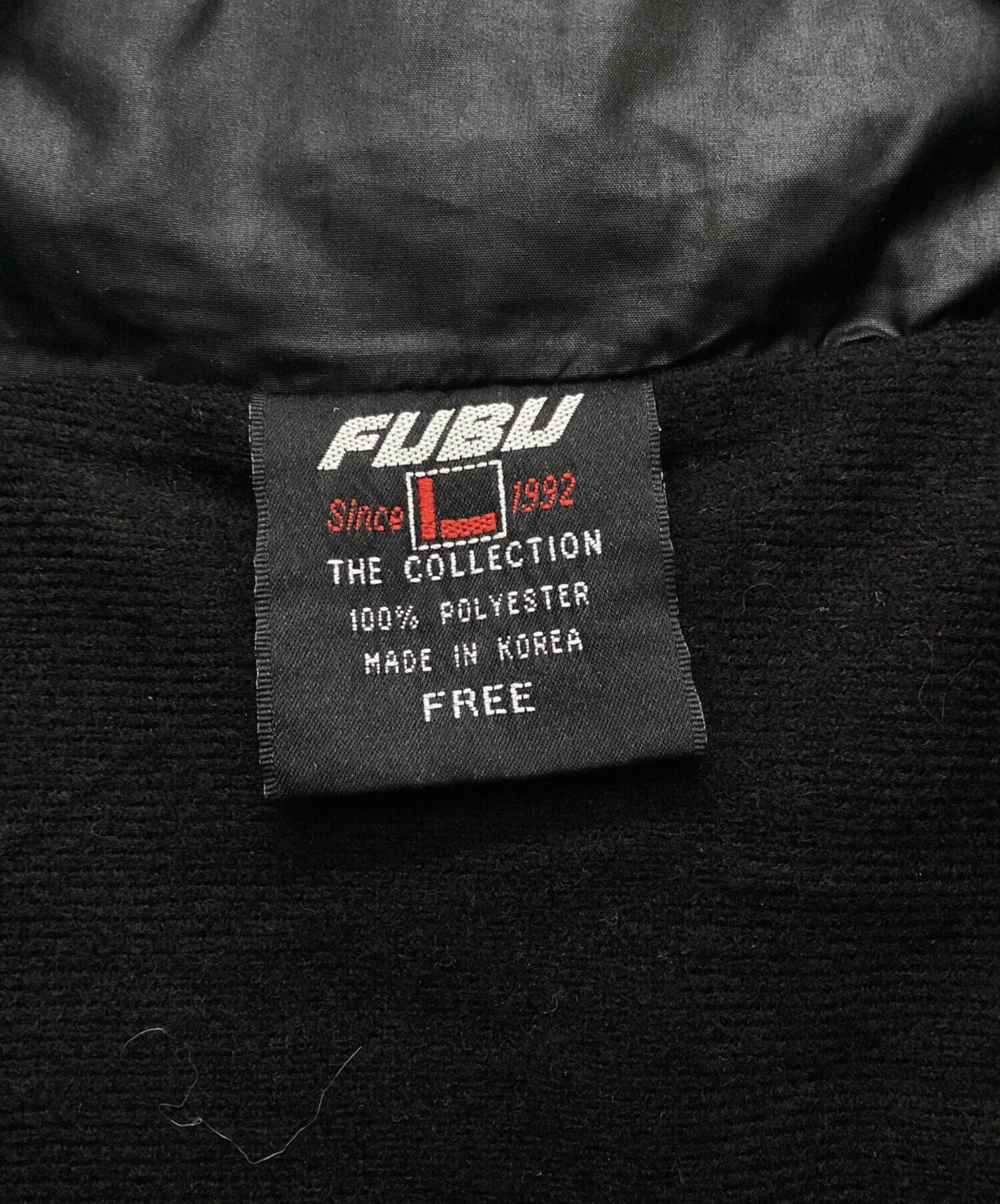 中古・古着通販】FUBU (フブ) ナイロンジャケット ブラック サイズ