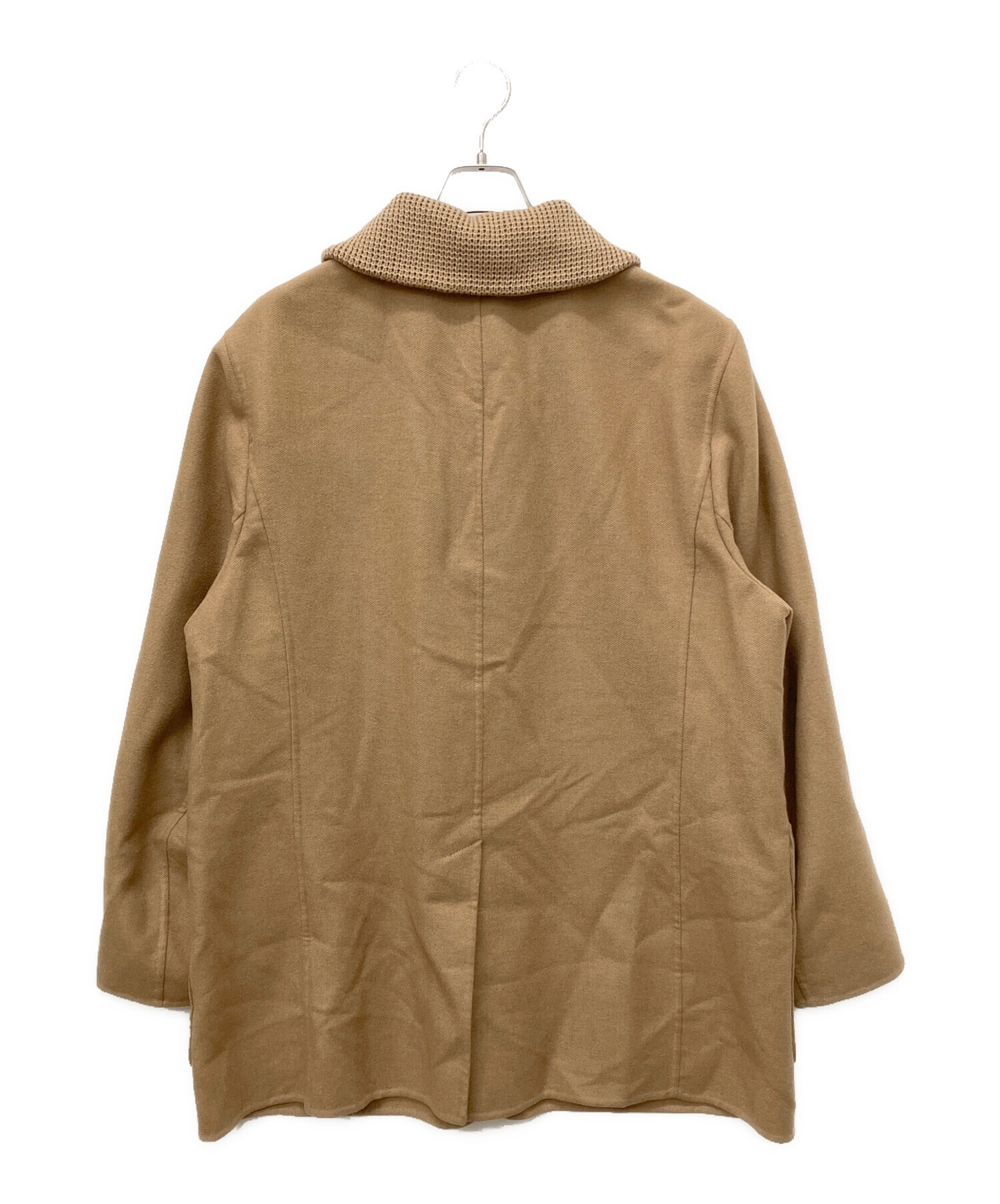 中古・古着通販】dunhill (ダンヒル) ショールカラーコート ブラウン