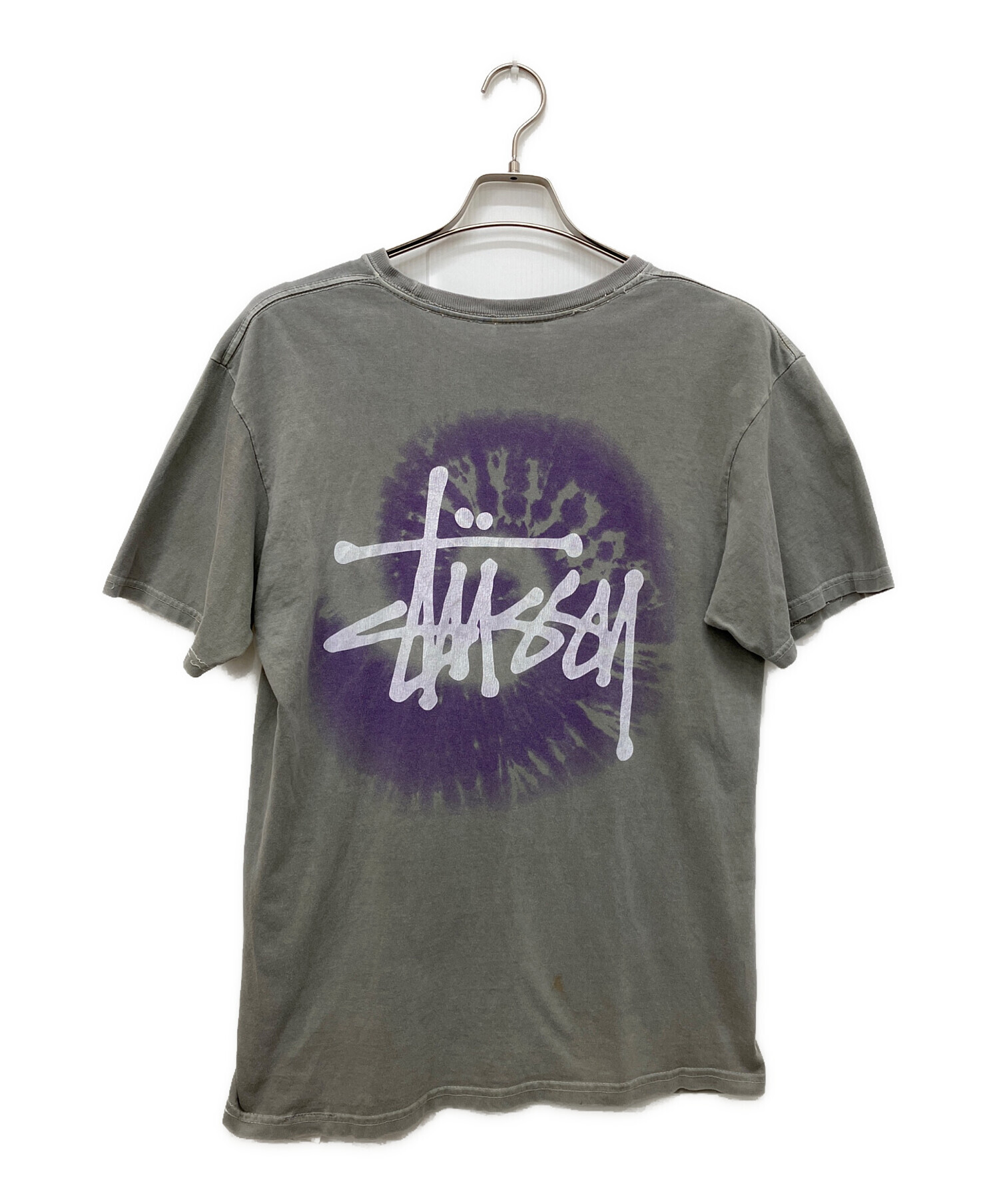 中古・古着通販】stussy (ステューシー) メキシコ製タイダイロゴT