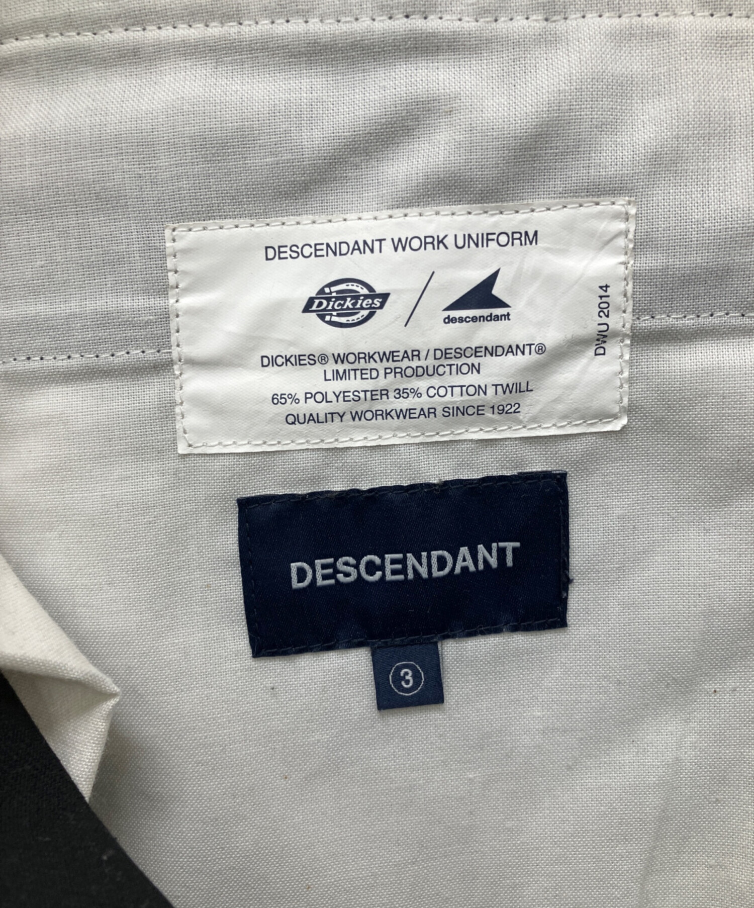 中古・古着通販】Dickies (ディッキーズ) DESCENDANT (ディセンダント 