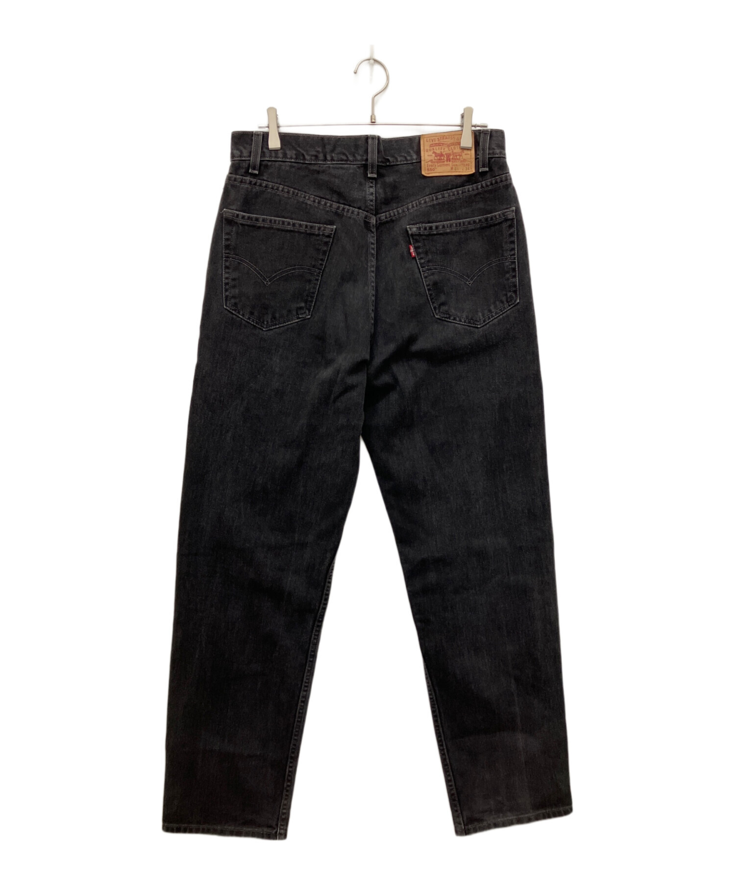 中古・古着通販】LEVI'S (リーバイス) 550デニムパンツ ブラック