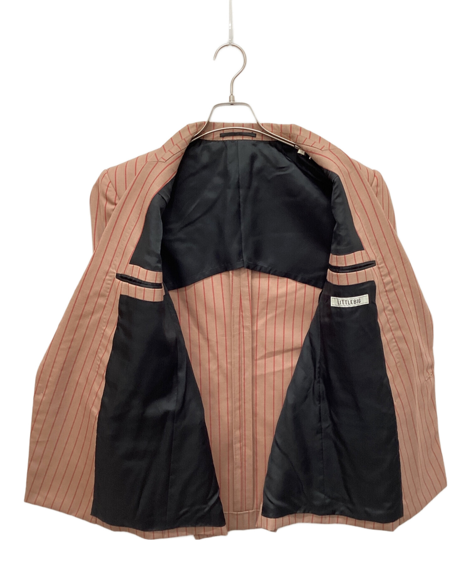 中古・古着通販】LITTLEBIG (リトルビッグ) 18SS Stripe Double JKT