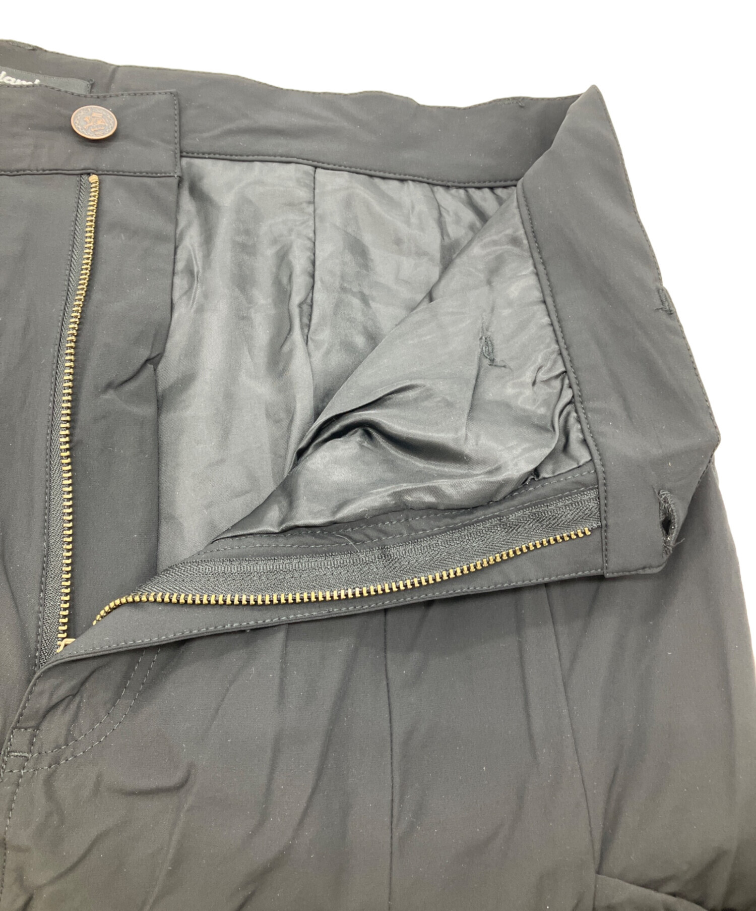 中古・古着通販】glamb (グラム) レイヤードサルエルパンツ ブラック