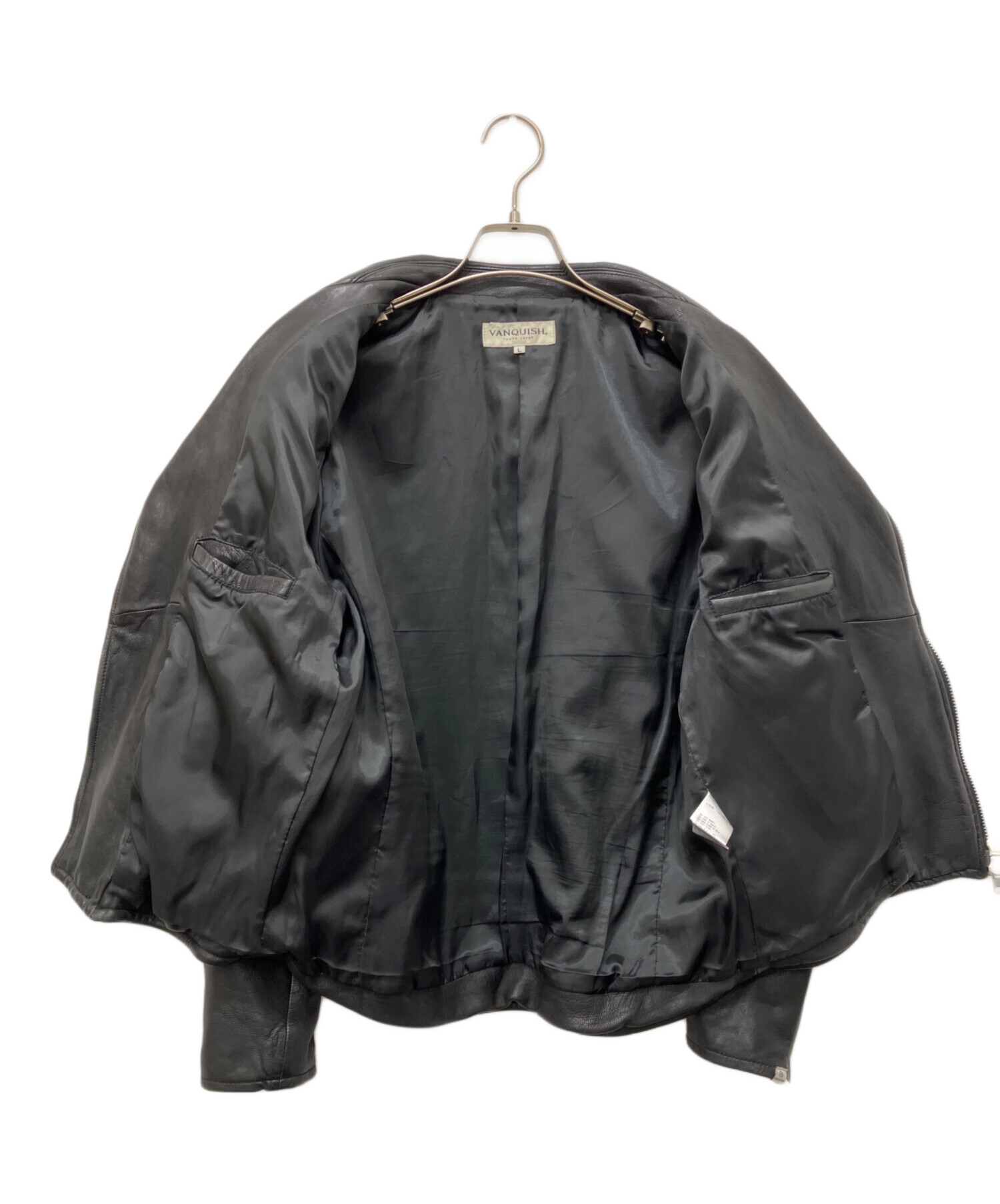 中古・古着通販】VANQUISH (ヴァンキッシュ) ダブルライダース