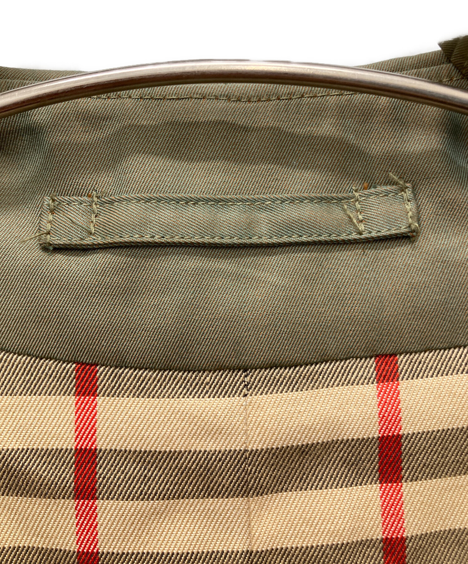 中古・古着通販】BURBERRY (バーバリー) トレンチコート カーキ サイズ
