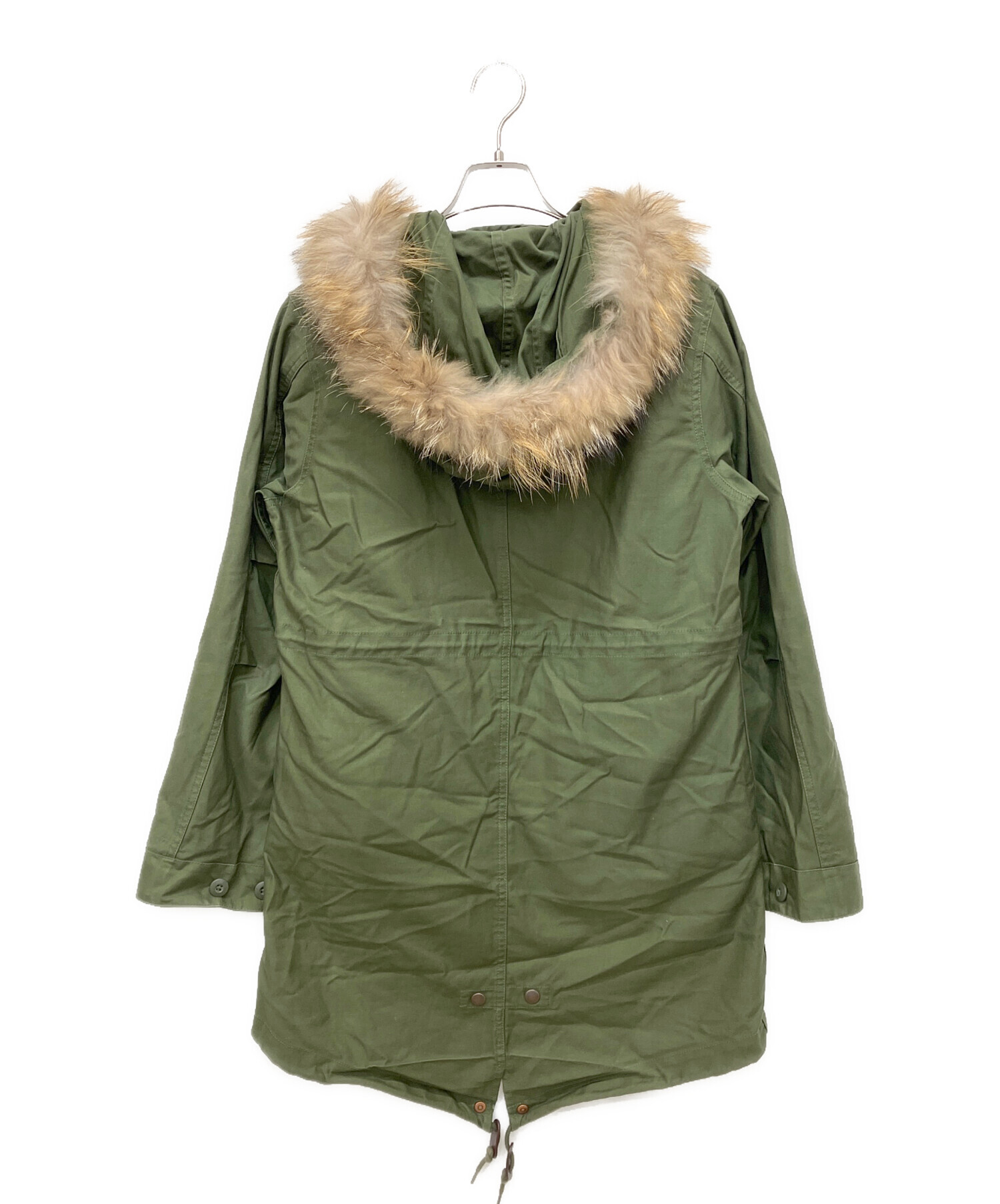 Fred Perry オリーブ モッズコート 中古・古着通販】FRED PERRY (フレッドペリー) ライナー付きモッズ