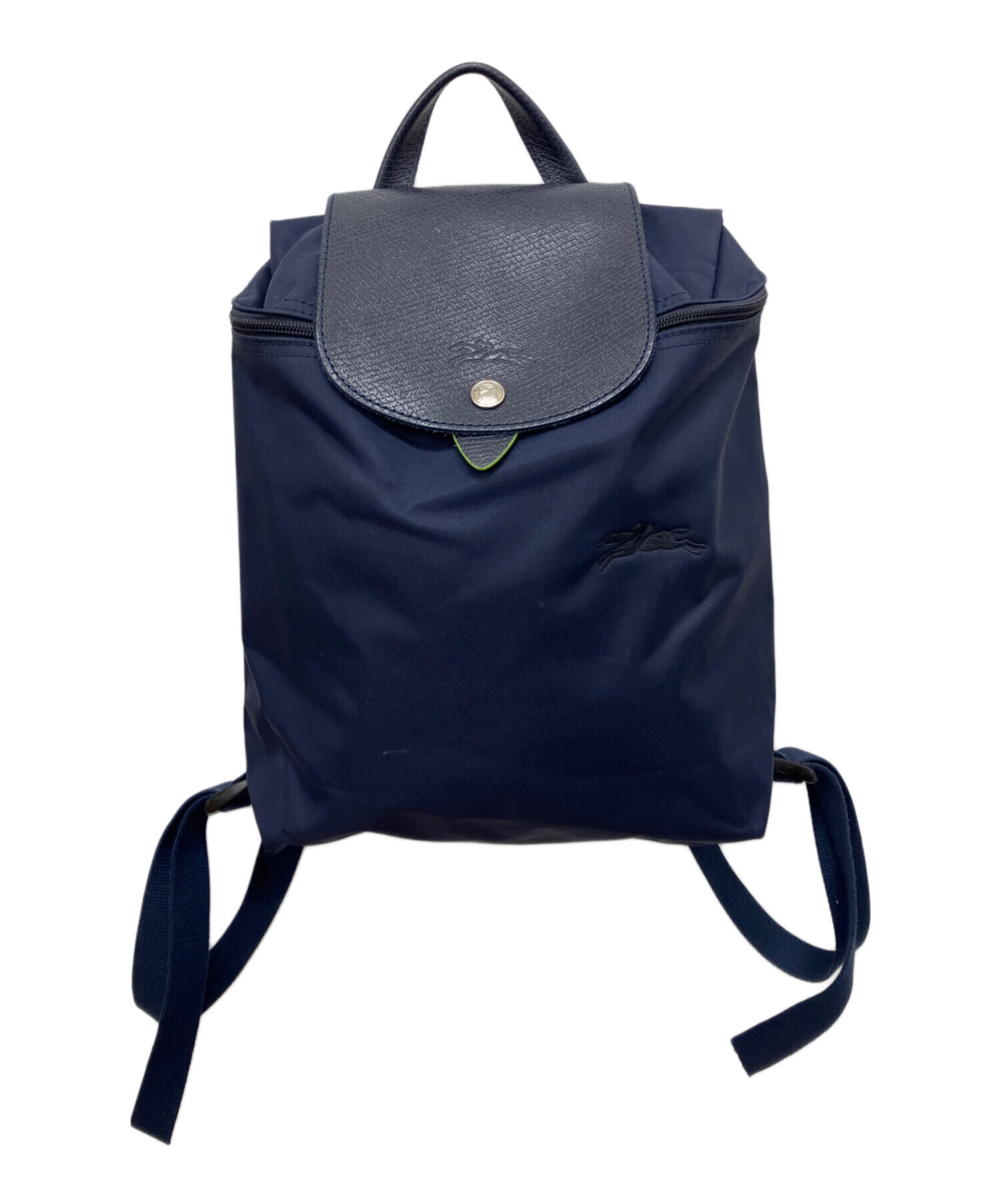 ロンシャン　ネイビー リュック 中古・古着通販】LONGCHAMP (ロンシャン) リュック ネイビー｜ブランド