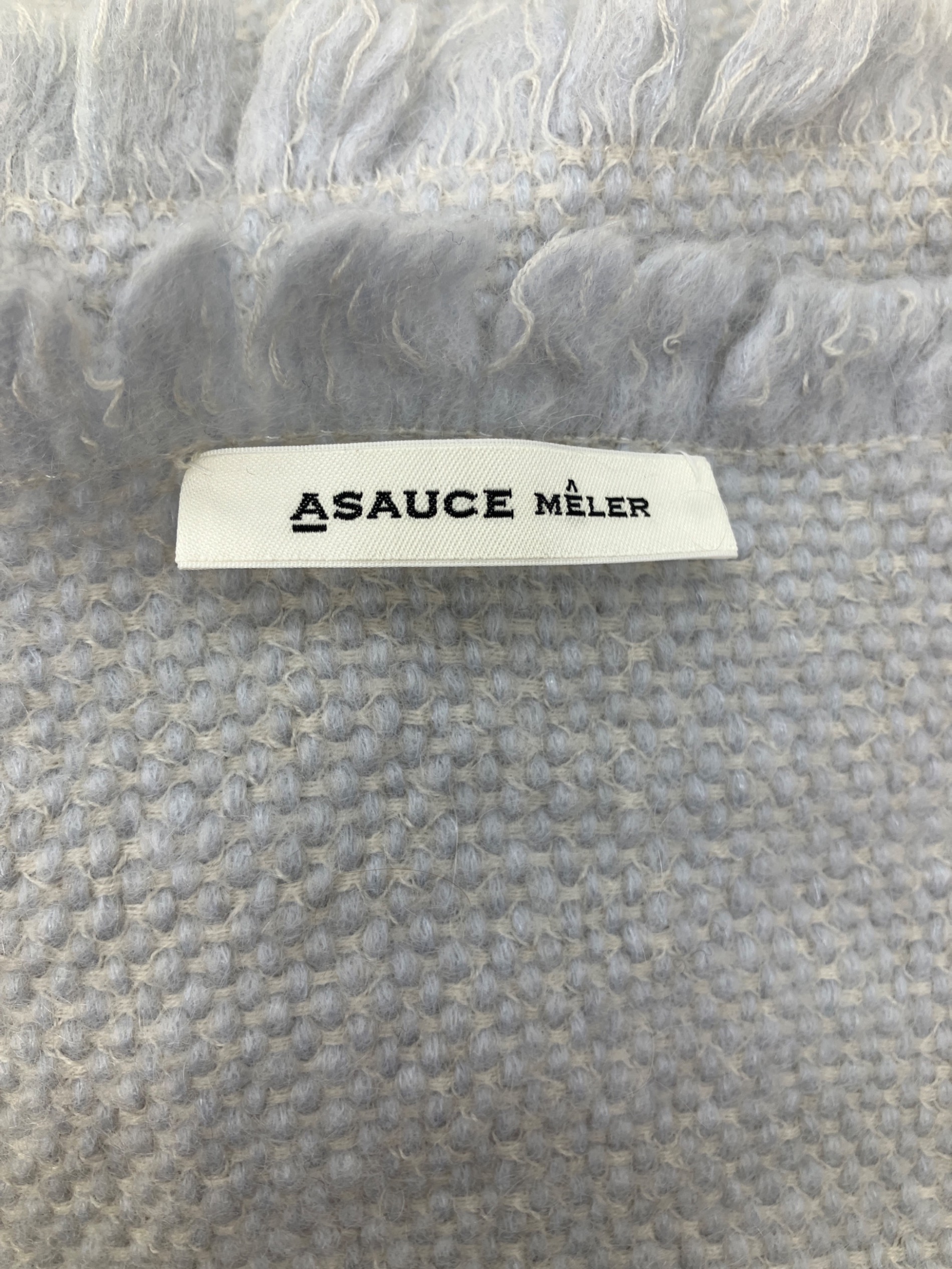 中古・古着通販】ASAUCE MELER (アソースメレ) モヘヤブレンドマフラー