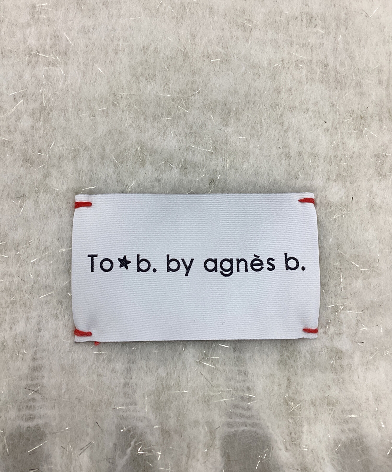 その他 ソノタ マフラー  白 【古着】【中古】【送料無料】 中古・古着通販】To b. by agnes b. (トゥービー バイ アニエスベー