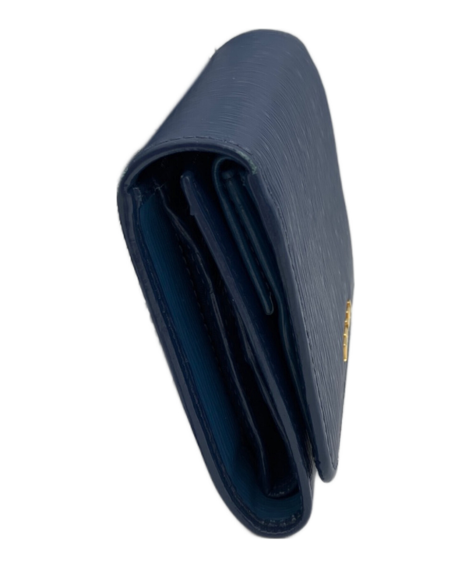中古・古着通販】PRADA (プラダ) サフィアーノコンパクトウォレット
