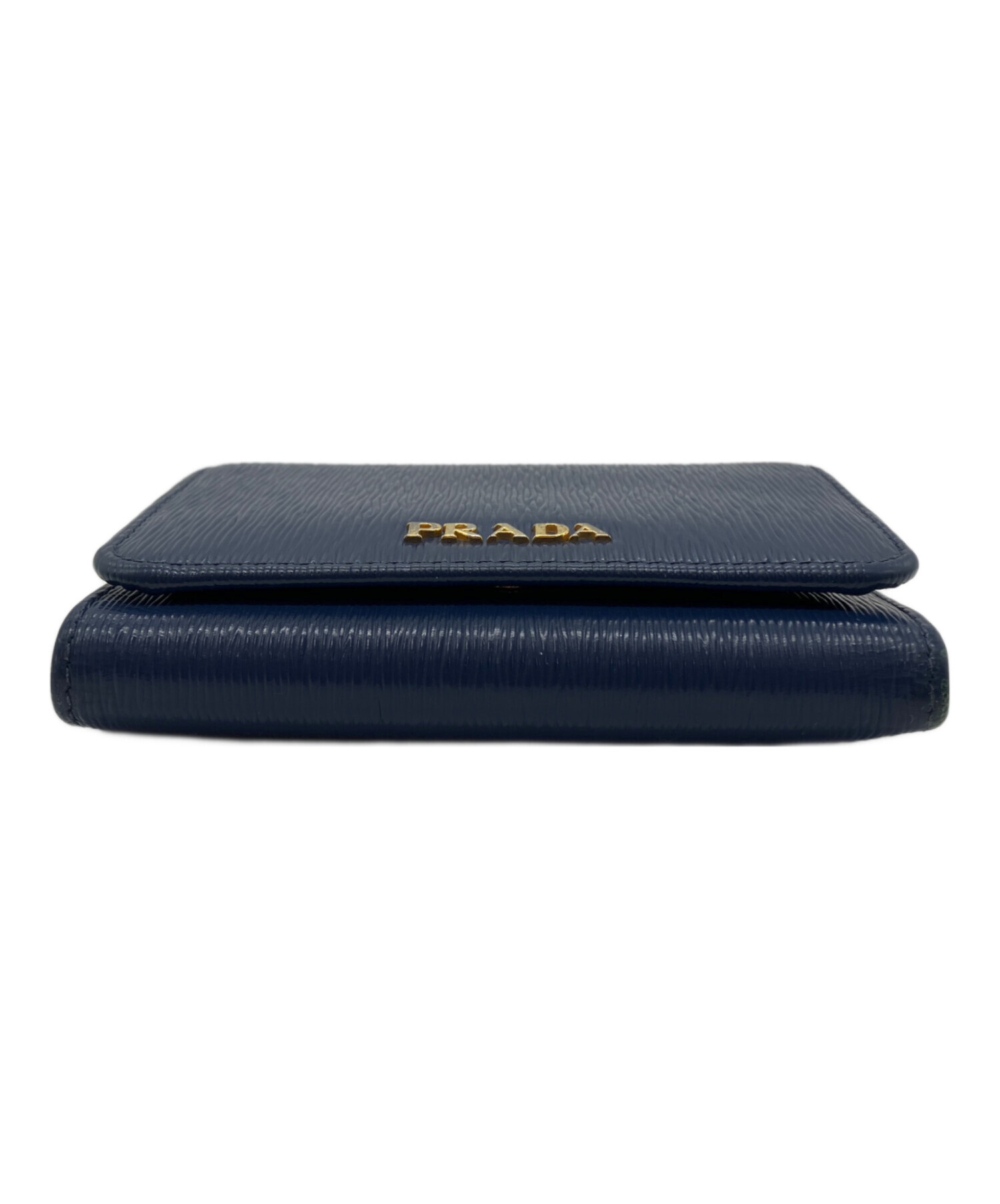 中古・古着通販】PRADA (プラダ) サフィアーノコンパクトウォレット
