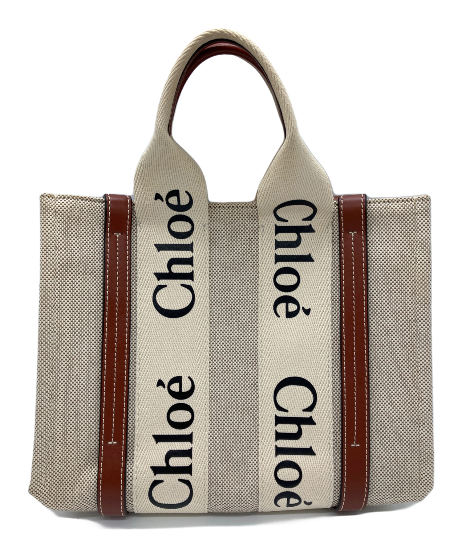 中古・古着通販】Chloe (クロエ) ウッディ スモール トートバッグ