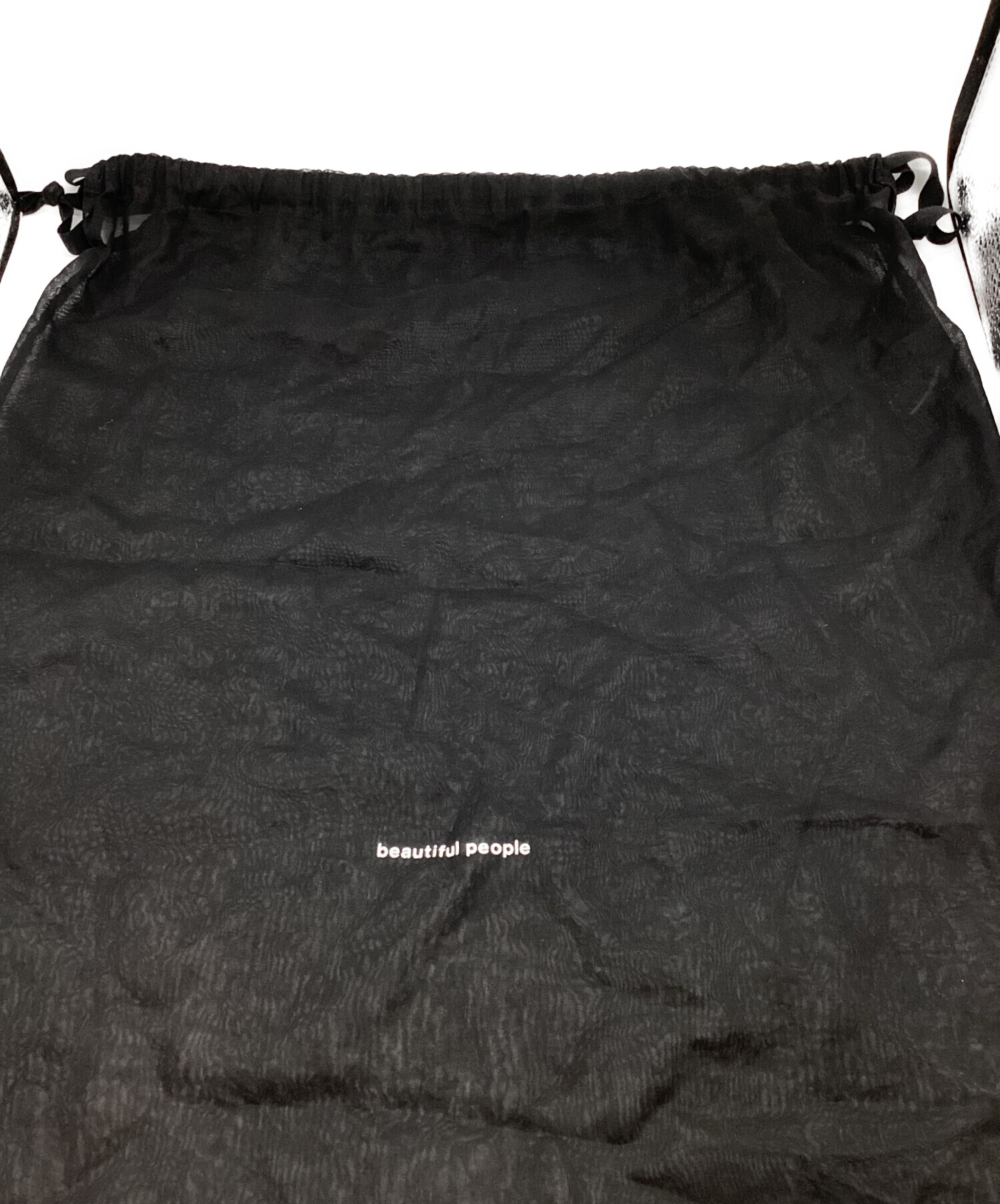 ビューティフルピープル　メッシュ ボディバッグ黒　未使用品 中古・古着通販】beautiful people (ビューティフルピープル) トート