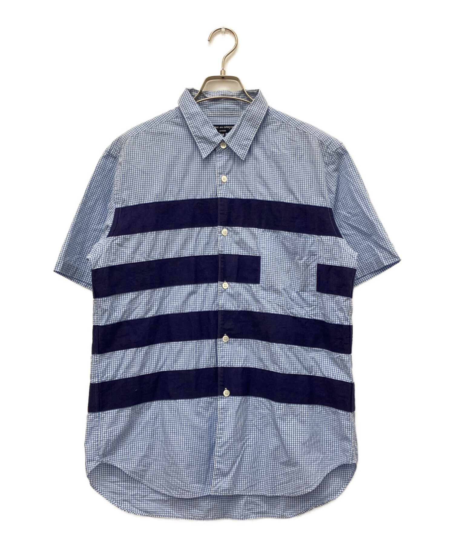 a*e様 COMME des GARÇONS HOMME 半袖シャツ L 中古・古着通販】COMME des GARCONS HOMME (コムデギャルソン オム