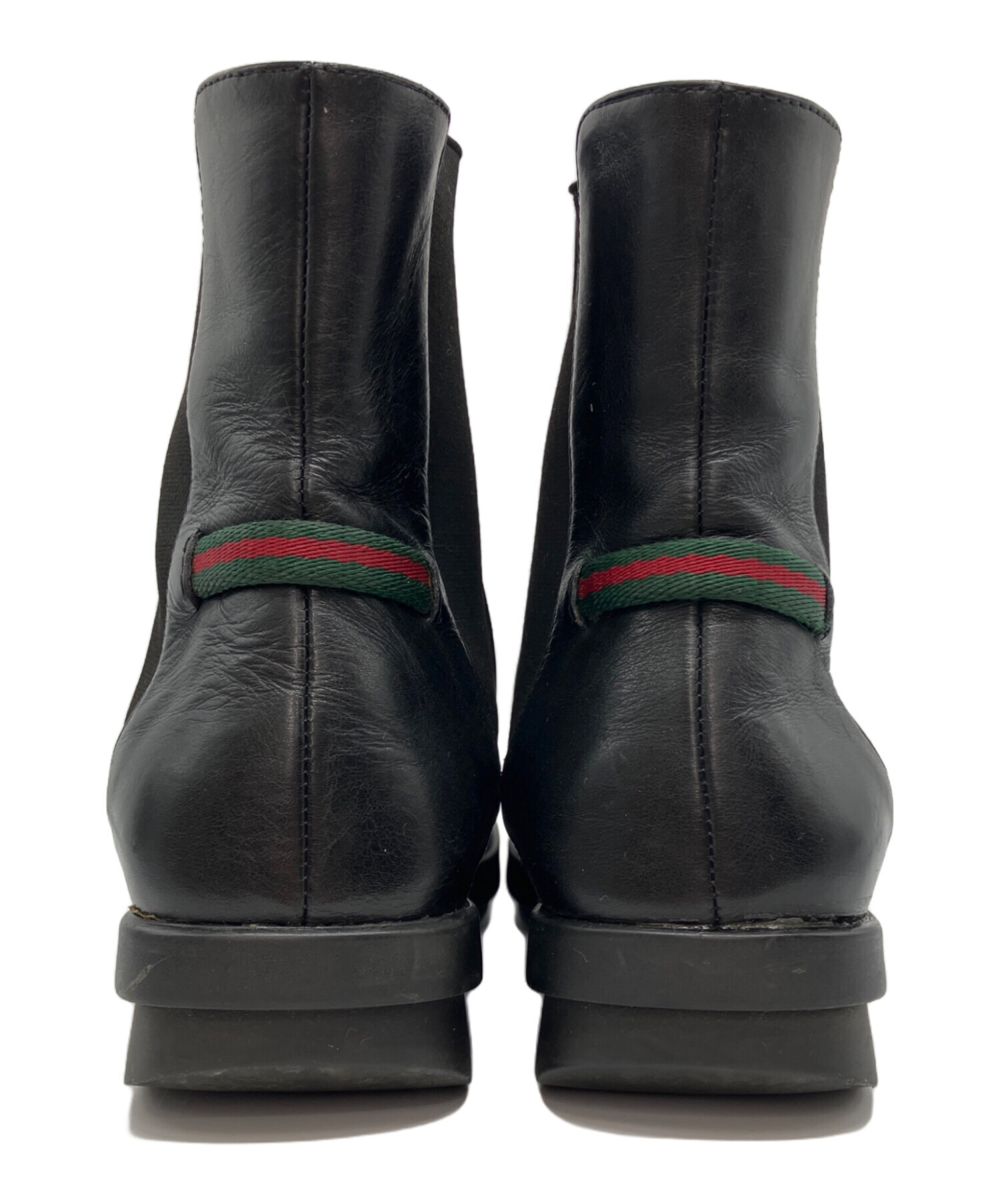 中古・古着通販】GUCCI (グッチ) シェリーラインサイドゴアブーツ