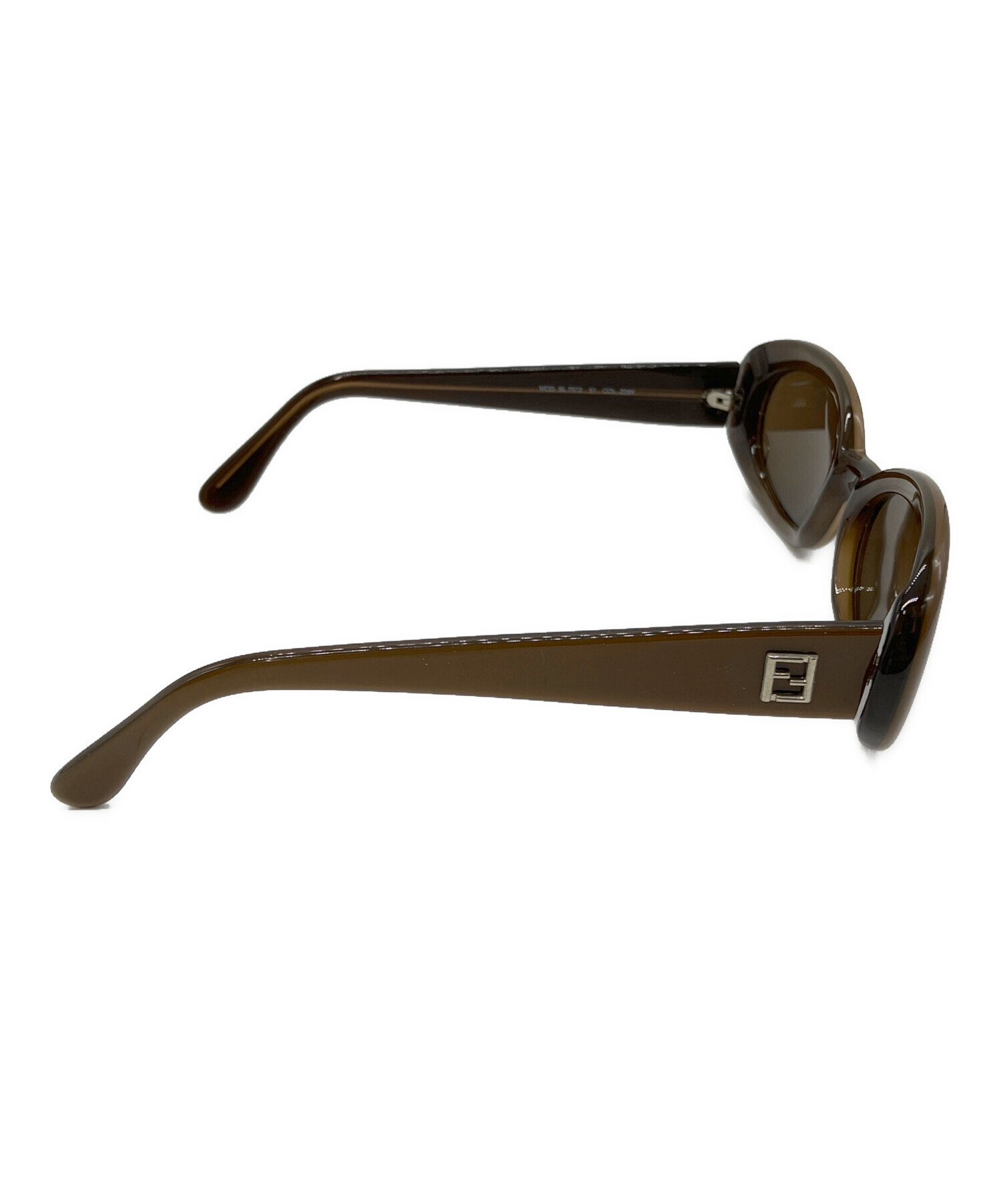 中古・古着通販】FENDI (フェンディ) サングラス ブラウン サイズ:51 中古・古着通販】FENDI (フェンディ) サングラス ブラウン サイズ:51