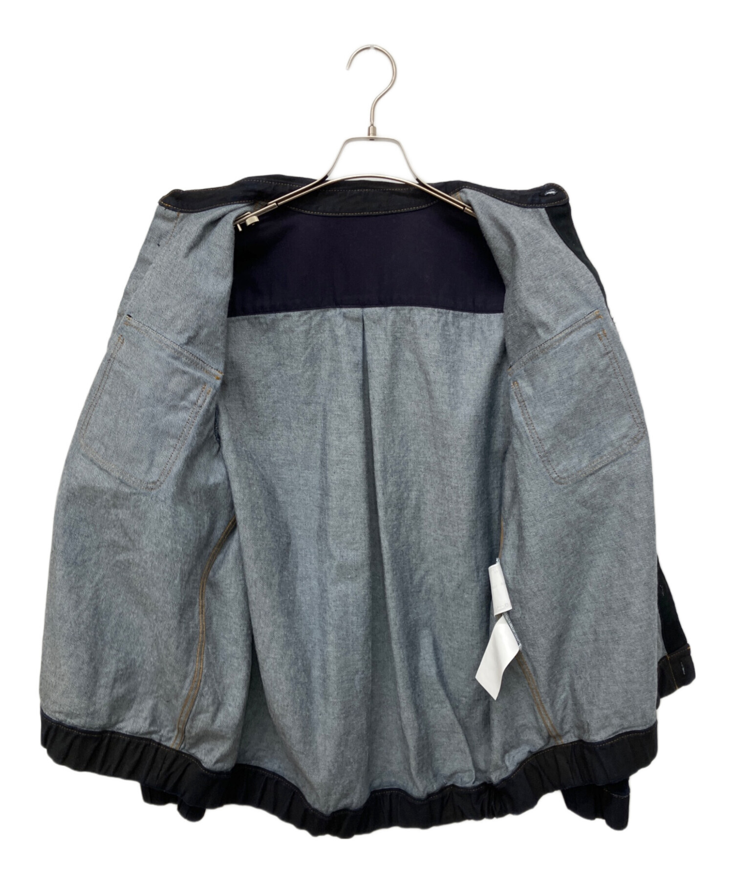 中古・古着通販】sacai (サカイ) ドッキングデニムシャツ インディゴ