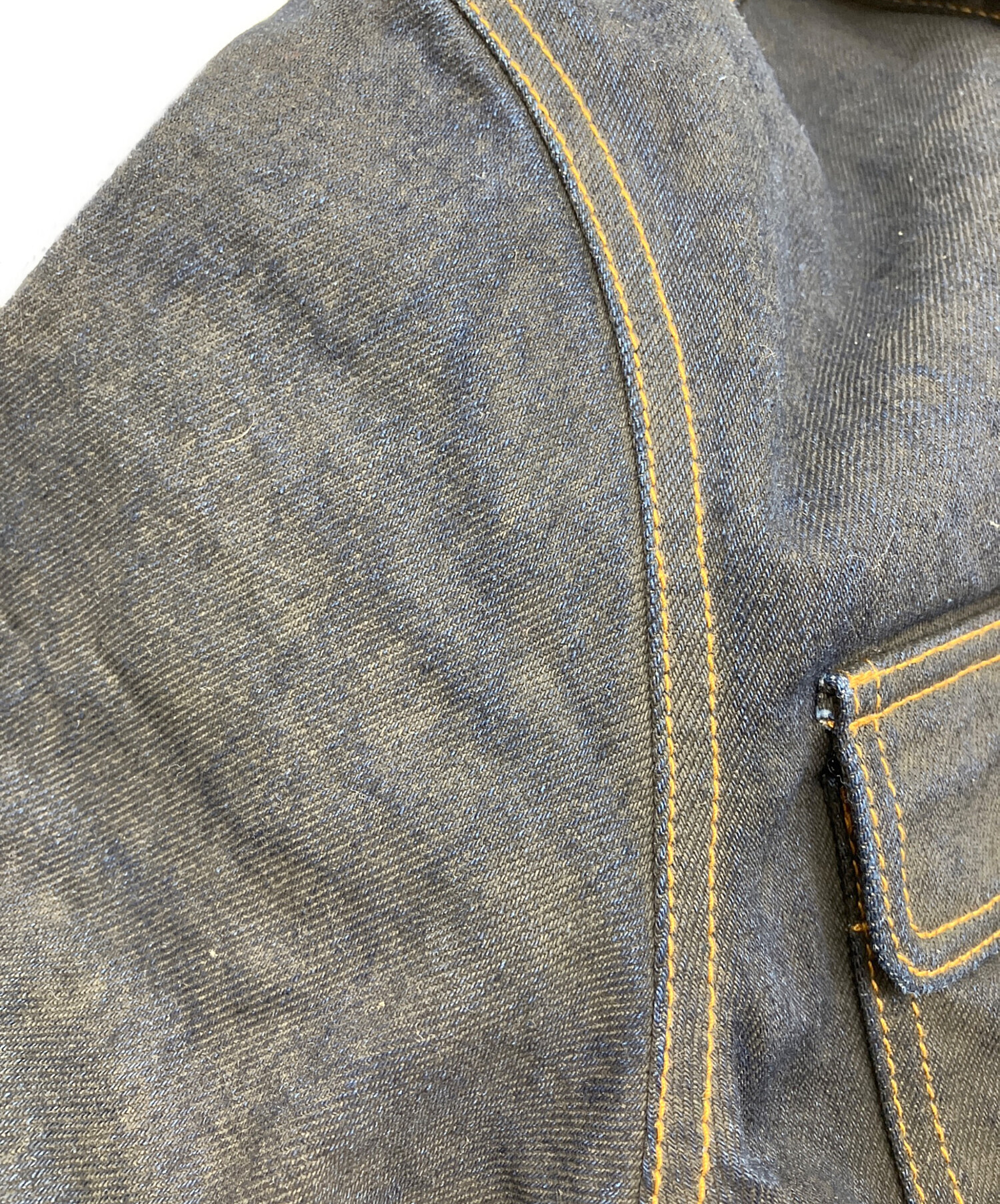 中古・古着通販】sacai (サカイ) ドッキングデニムシャツ インディゴ