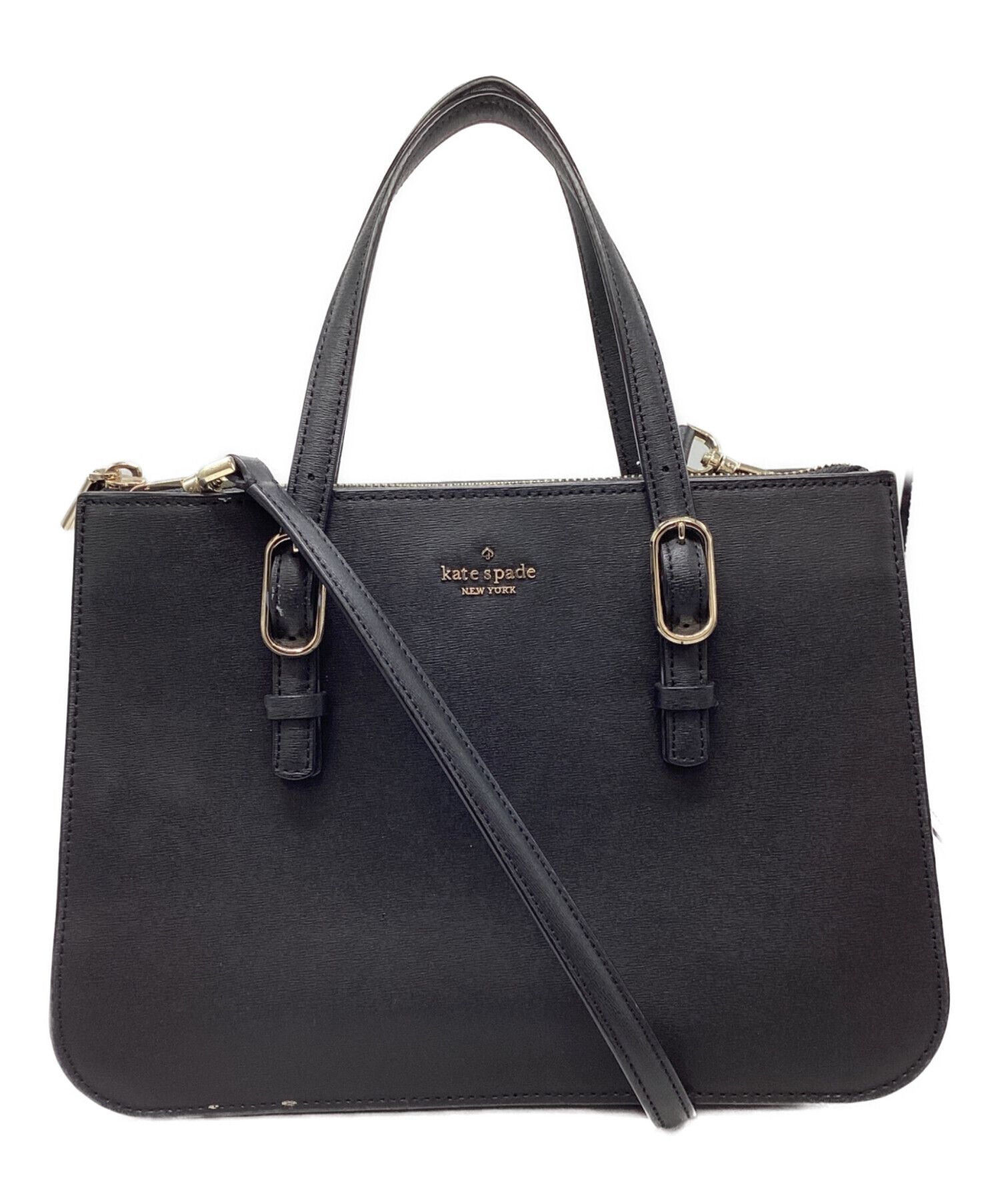 完売品✨ケイトスペード 2way PCバッグ ビジネスバッグ マルゴー ブラック 中古・古着通販】Kate Spade (ケイトスペード) 2WAYバッグ ブラック