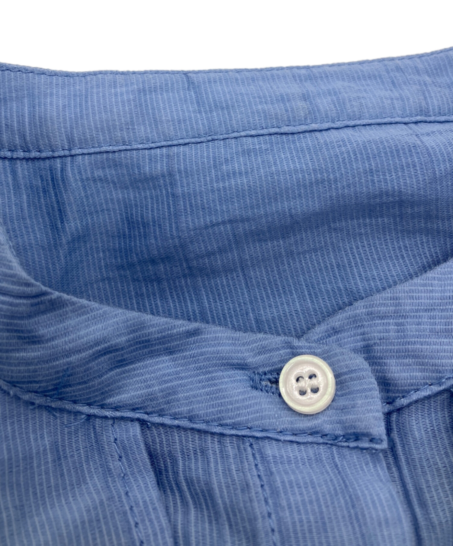 BEARDSLEY ビアズリー ロングシャツ 光沢サックスブルー 新品タグ付き 中古・古着通販】BEARDSLEY (ビアズリー) ガリャルダガランテ