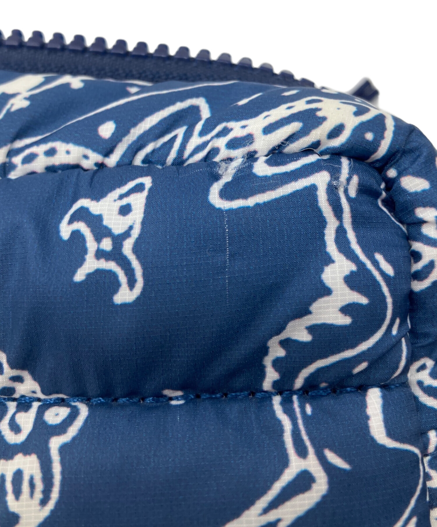中古・古着通販】Supreme (シュプリーム) 22AW Puffer Side Bag ブルー