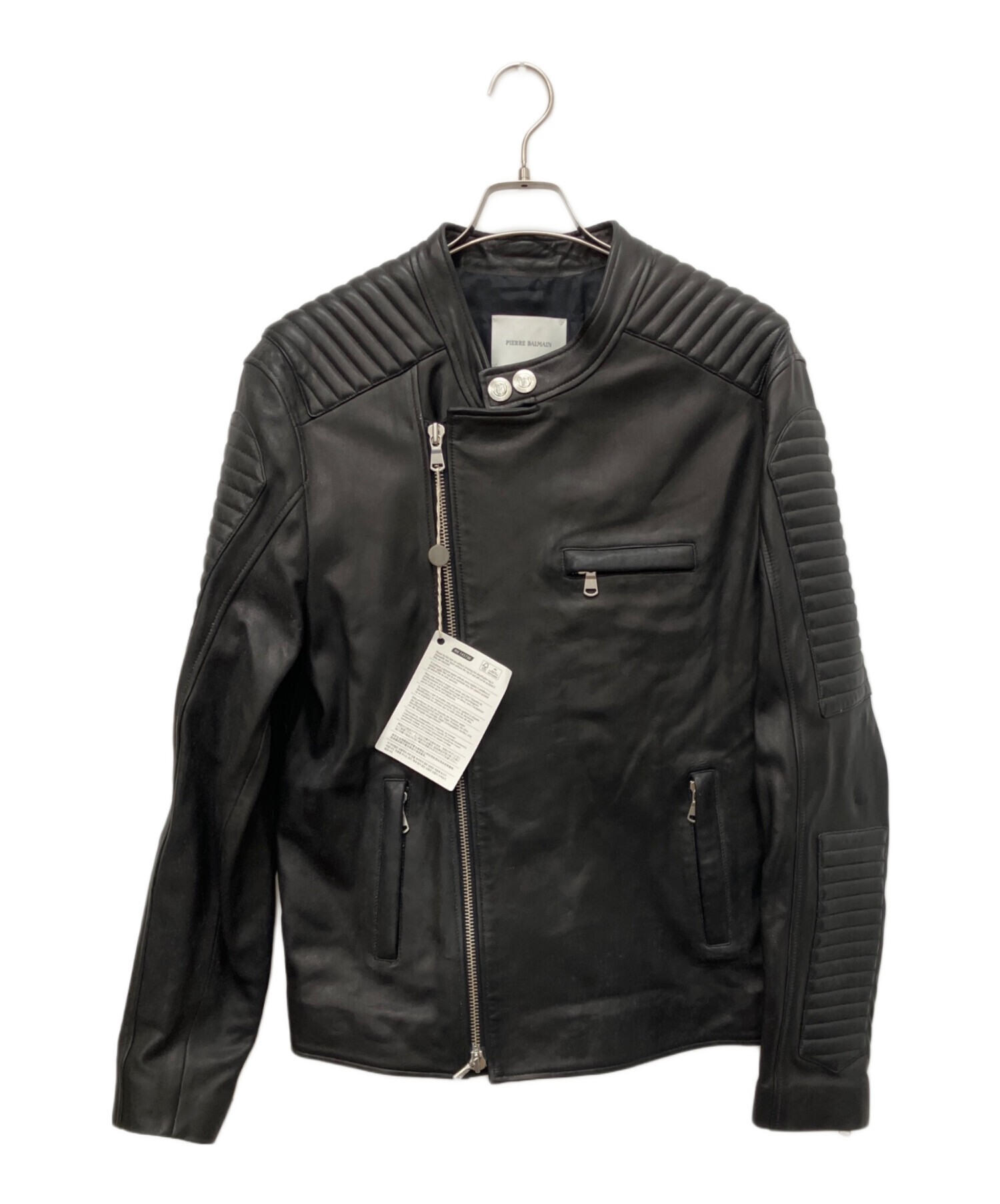 中古・古着通販】PIERRE BALMAIN (ピエール バルマン) レザー