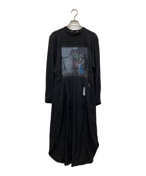 PHOTOCOPIEU★ワンピース 中古・古着通販】PHOTOCOPIEU (フォトコピュー) 長袖ワンピース