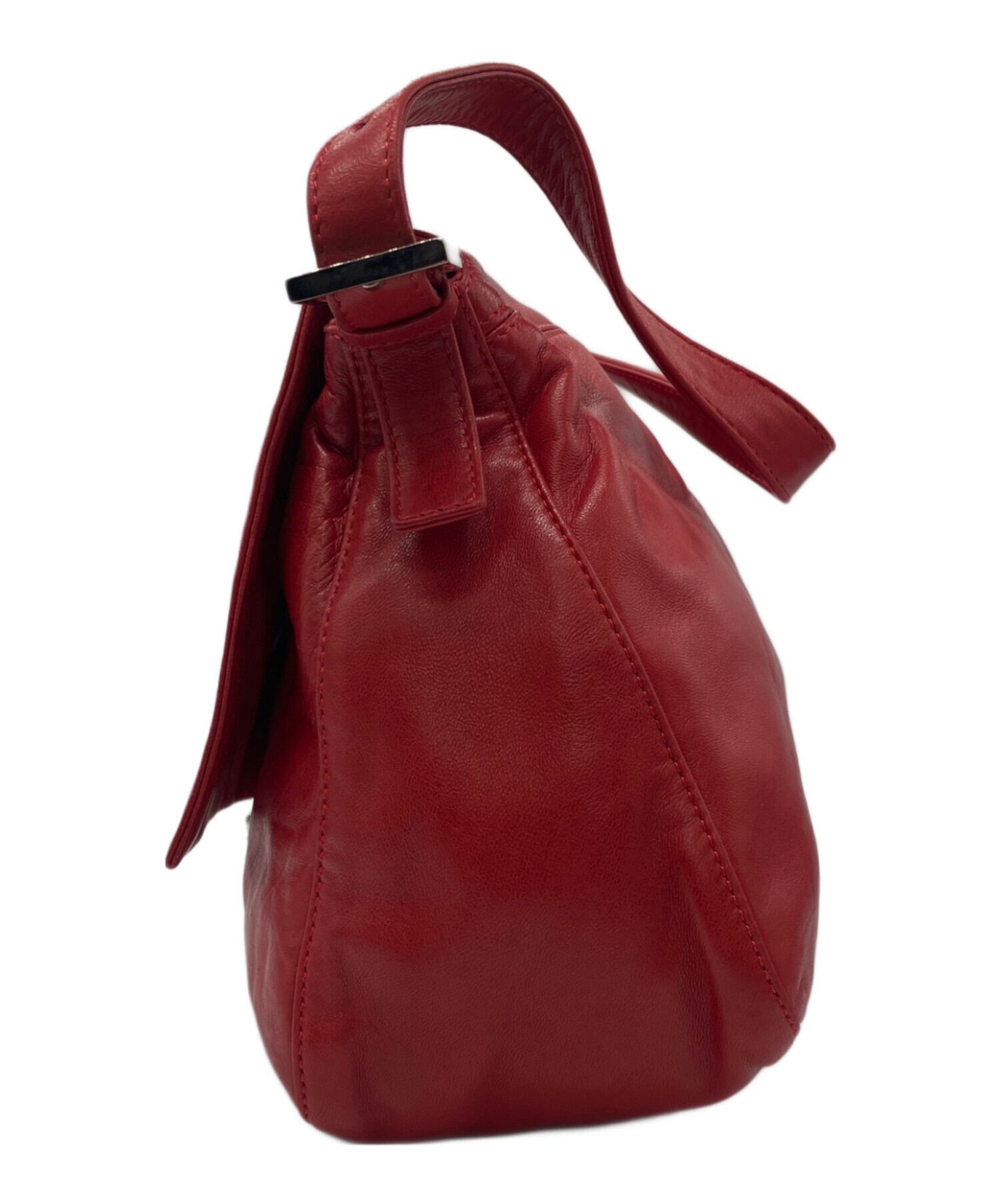 本物 フェンディ FENDI レザー ショルダーバッグ トートバッグ レッド バッグ 中古・ 中古・古着通販】FENDI (フェンディ) ショルダーバッグ レッド