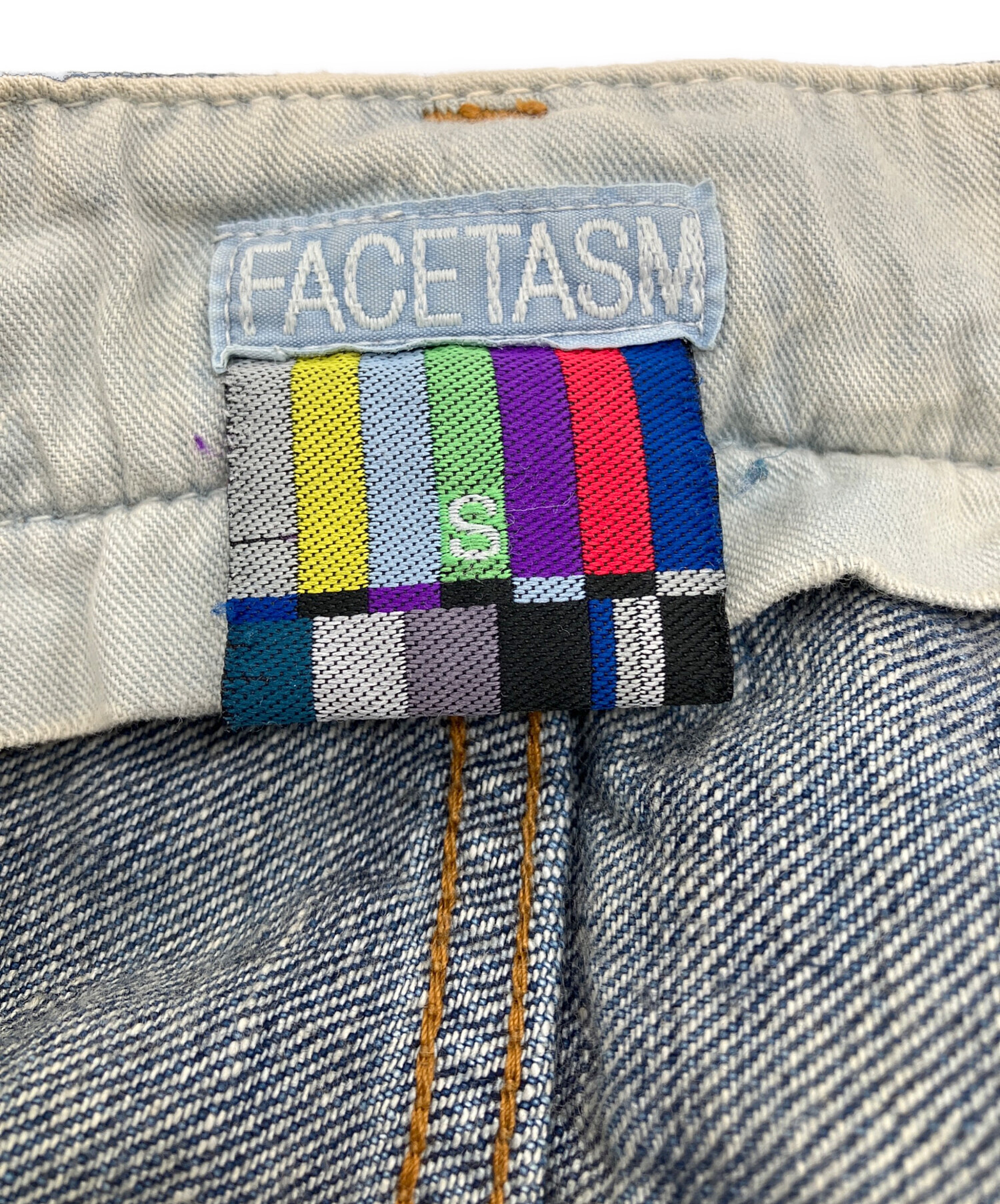 中古・古着通販】FACETASM (ファセッタズム) BIG&SLIM デニム