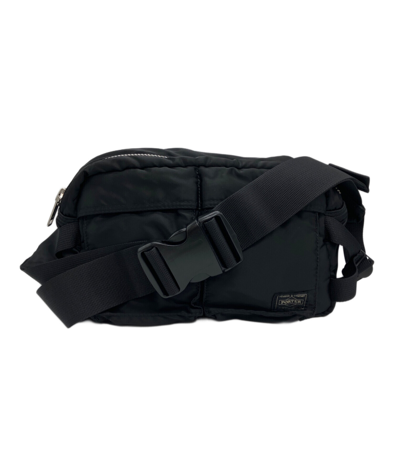 中古・古着通販】PORTER (ポーター) WAIST BAG ブラック｜ブランド