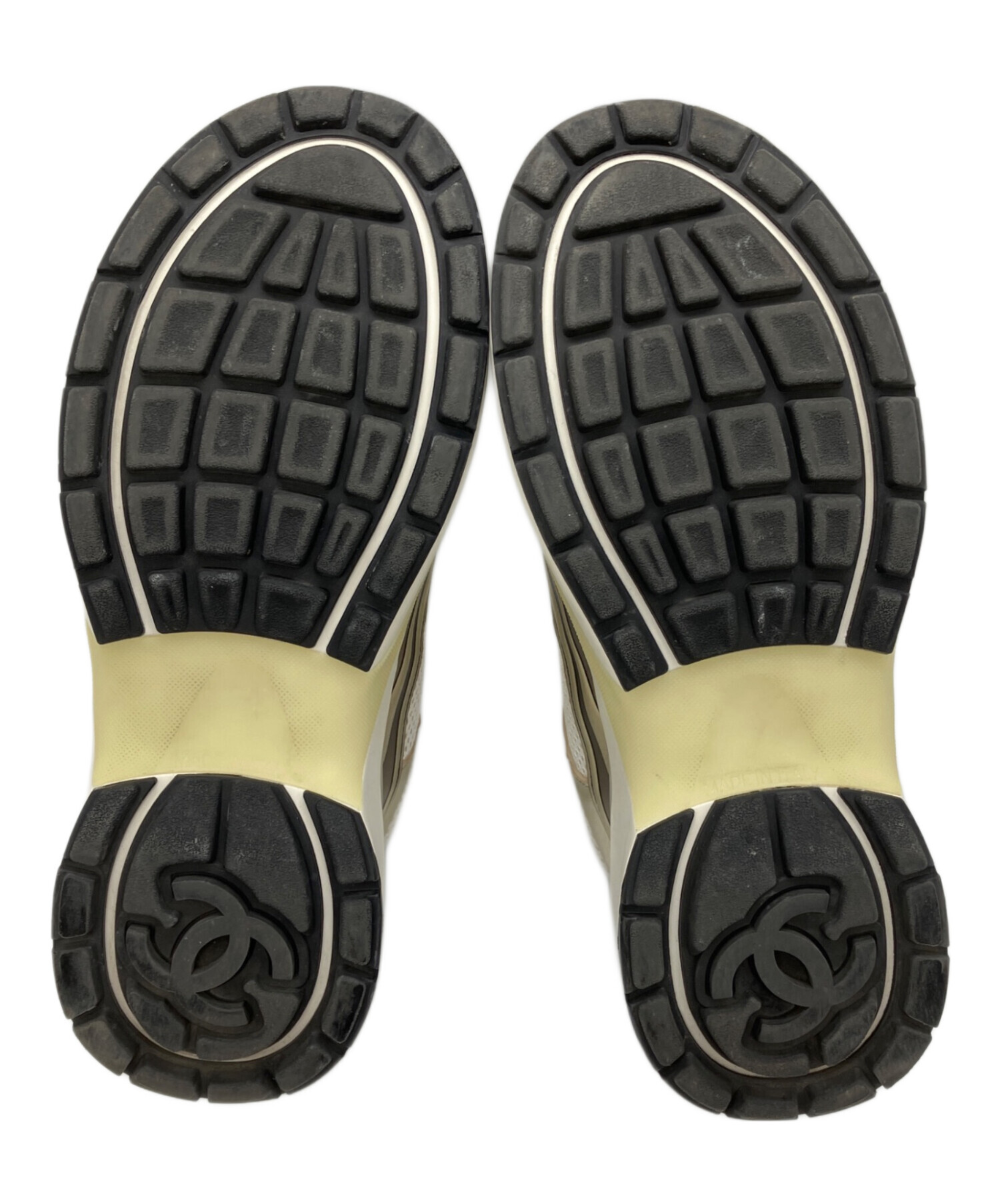 中古・古着通販】CHANEL (シャネル) ココマーク メッシュ×レザー