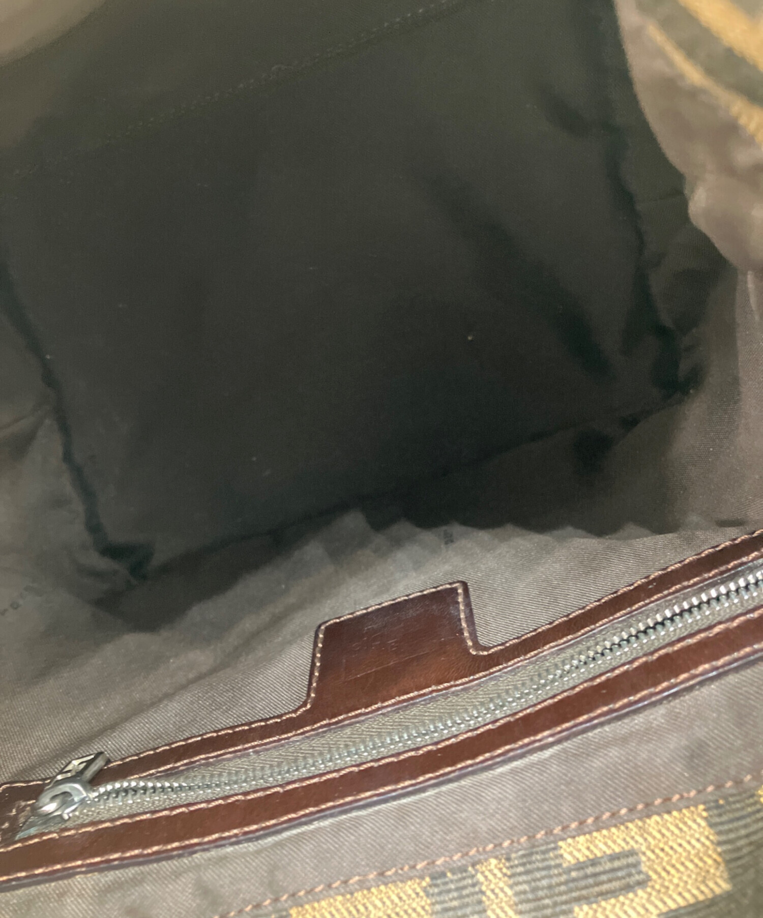 中古・古着通販】FENDI (フェンディ) ズッカ柄マンバケット ブラウン