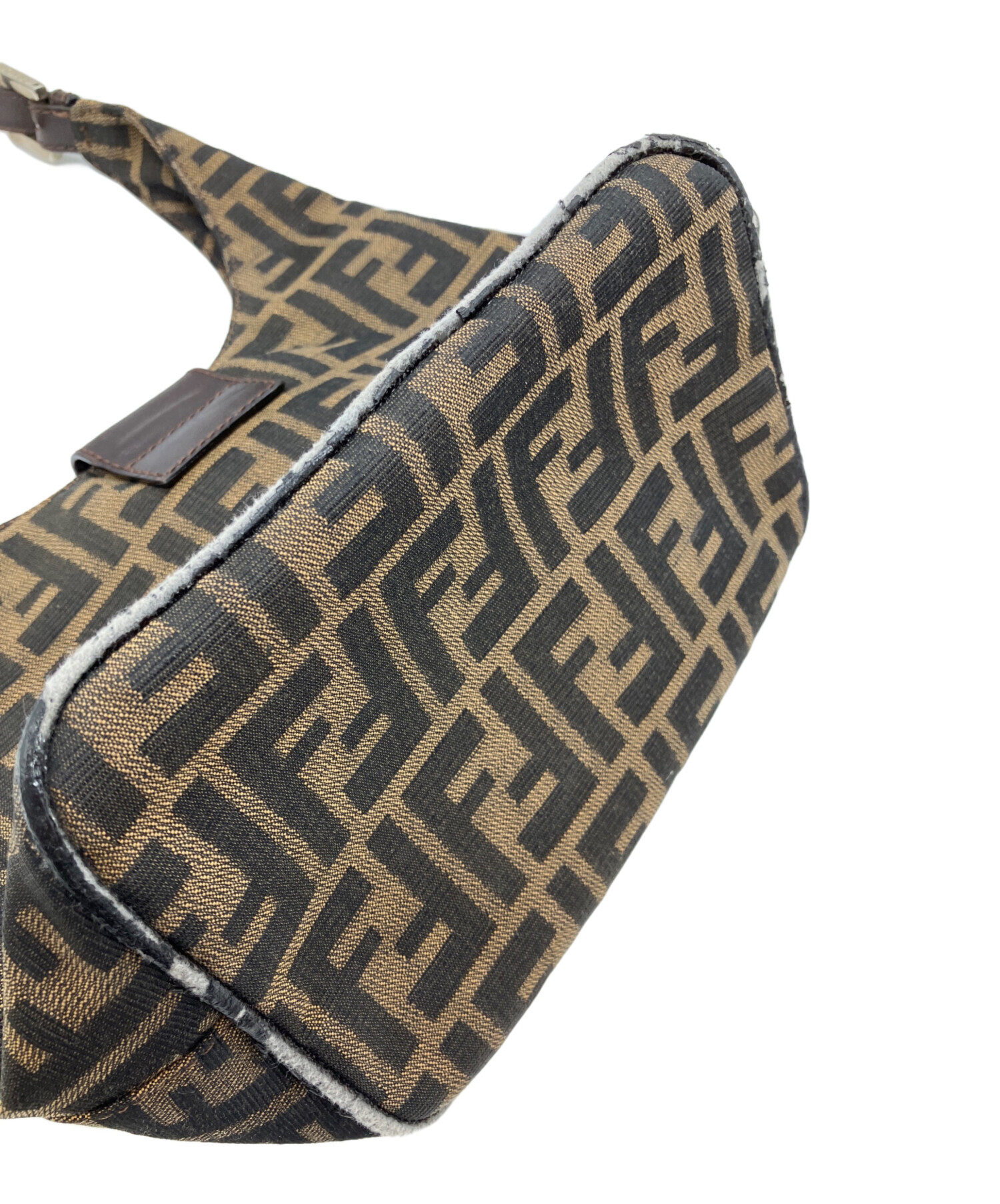 中古・古着通販】FENDI (フェンディ) ズッカ柄マンバケット ブラウン