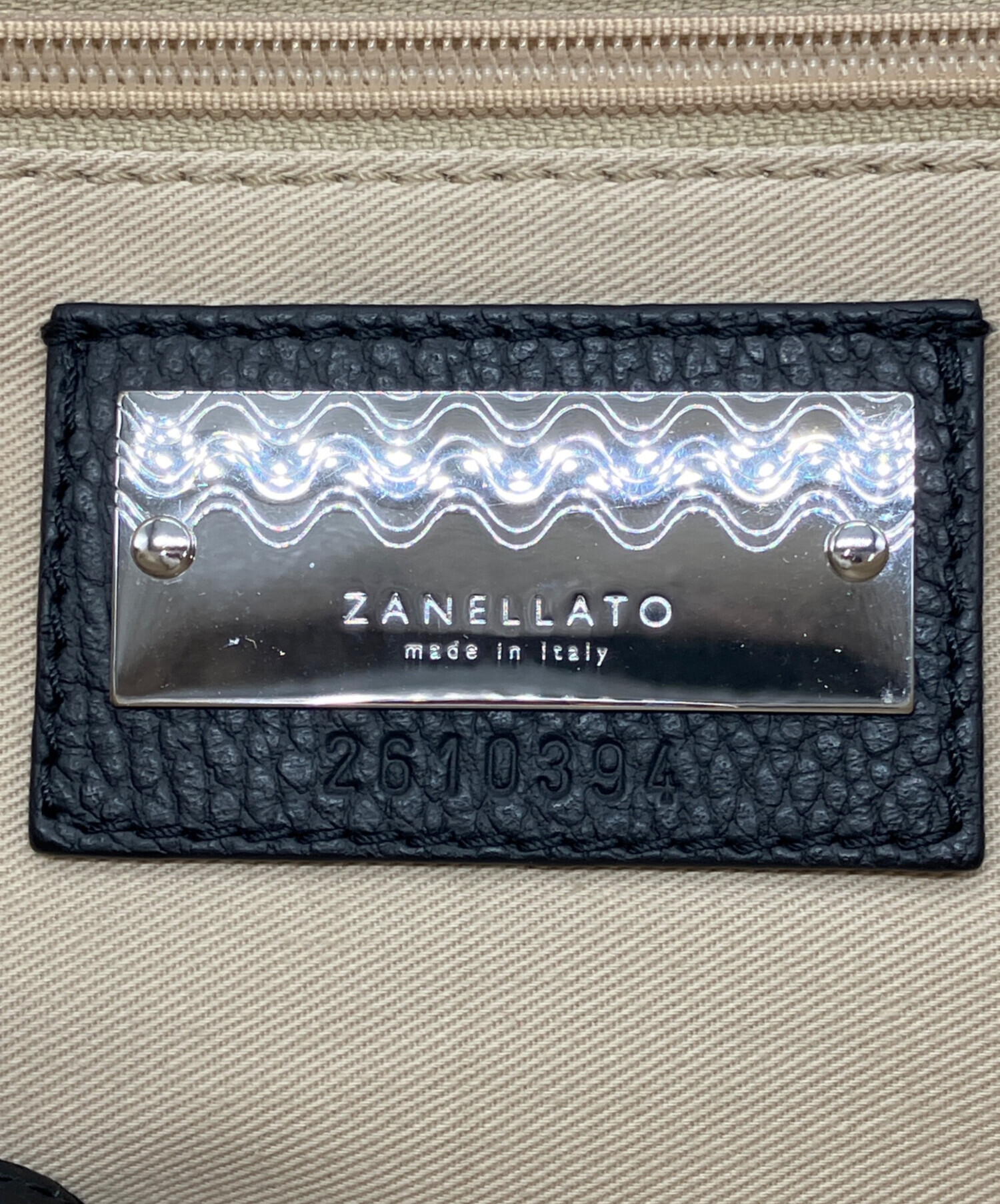 中古・古着通販】ZANELLATO (ザネラート) レザーショルダーバッグ 