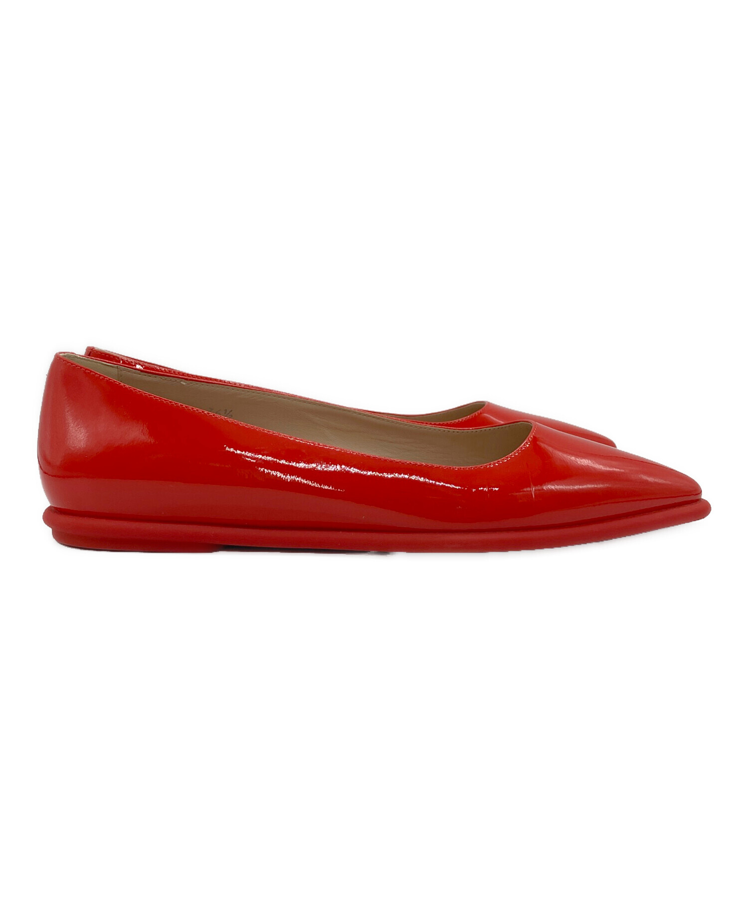 中古・古着通販】TOD'S (トッズ) ポインテッドトゥフラットパンプス 中古・古着通販】TOD'S (トッズ) ポインテッドトゥフラットパンプス