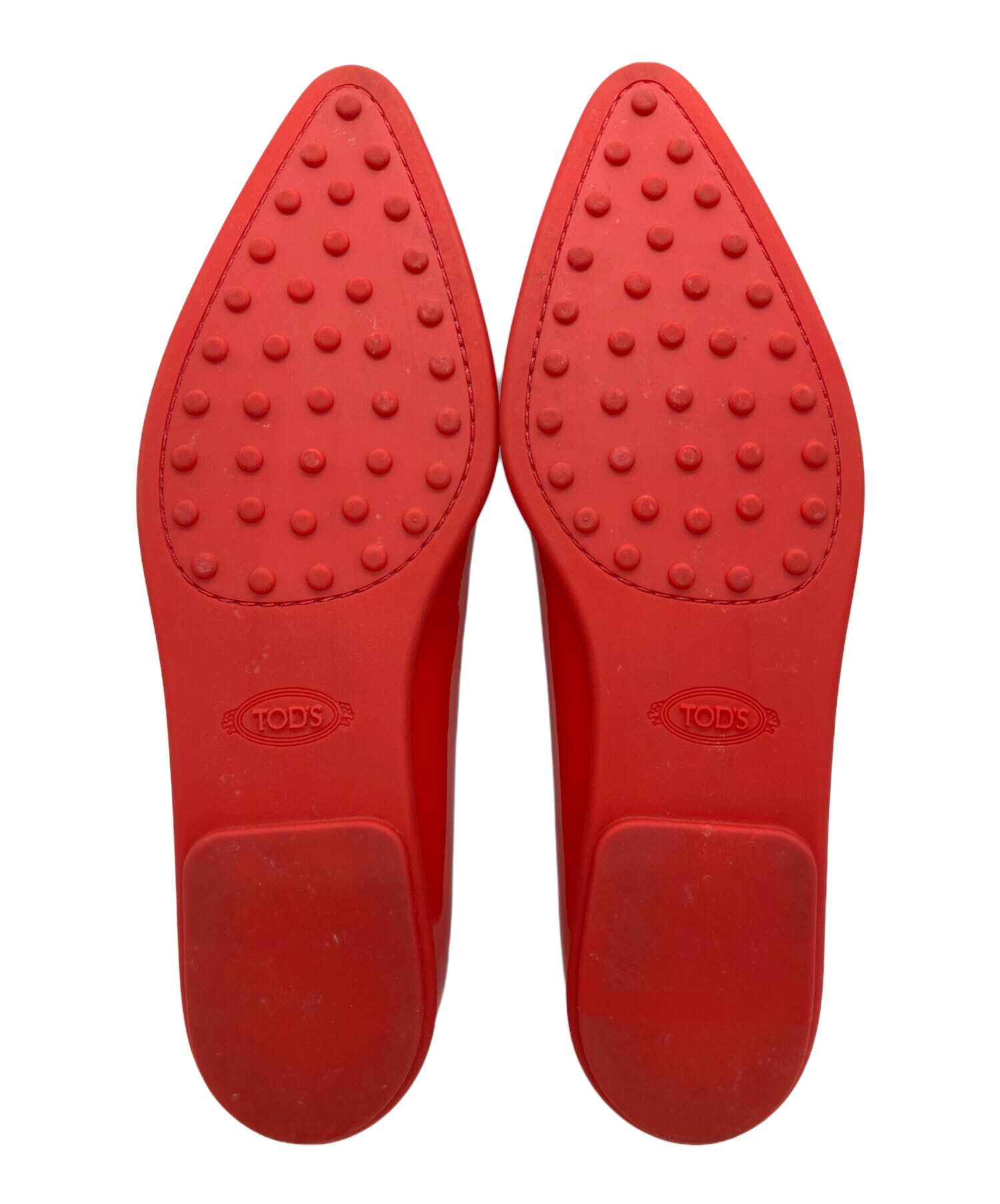 中古・古着通販】TOD'S (トッズ) ポインテッドトゥフラットパンプス