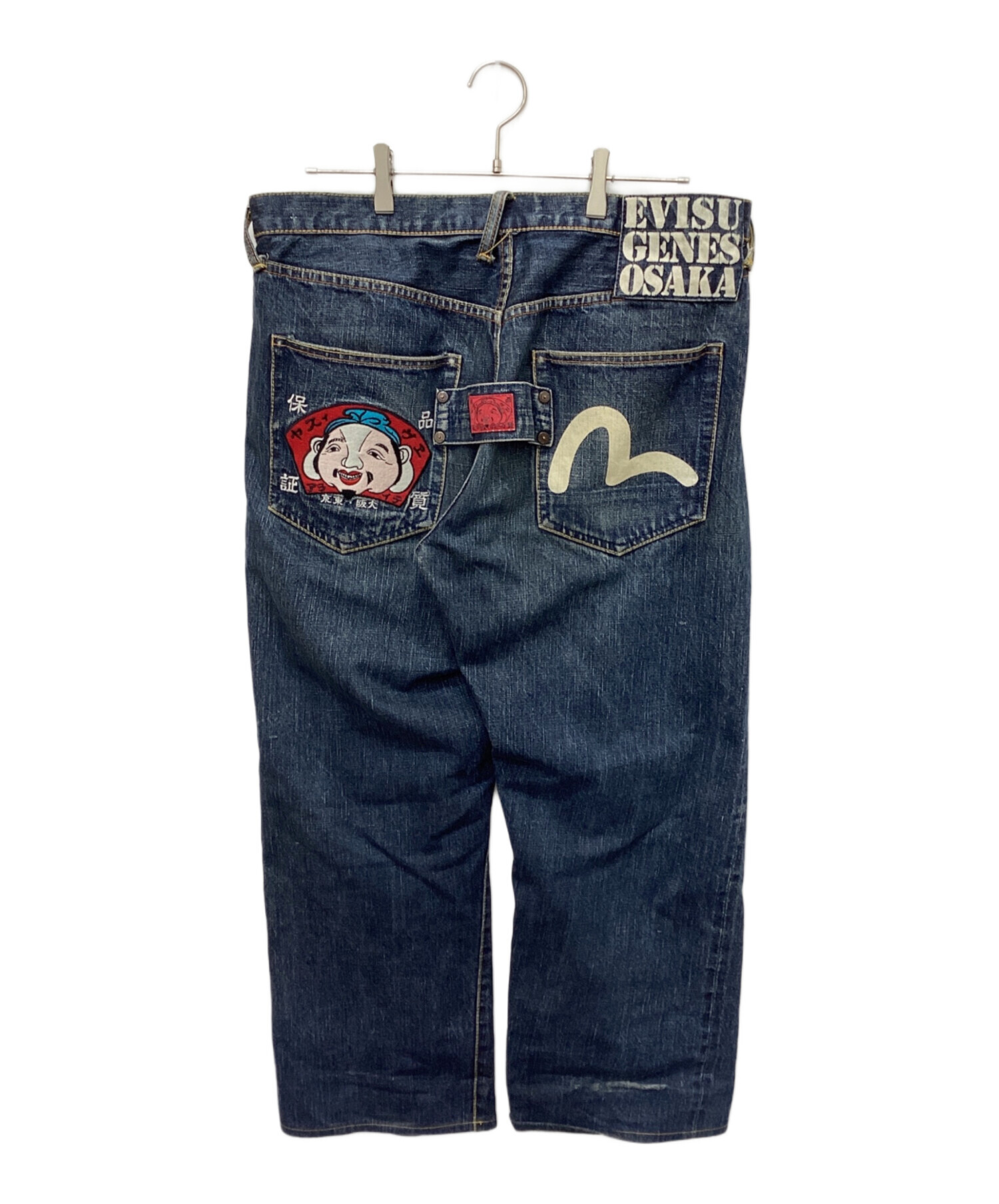中古・古着通販】EVISU (エヴィス) カモメプリントデニムパンツ