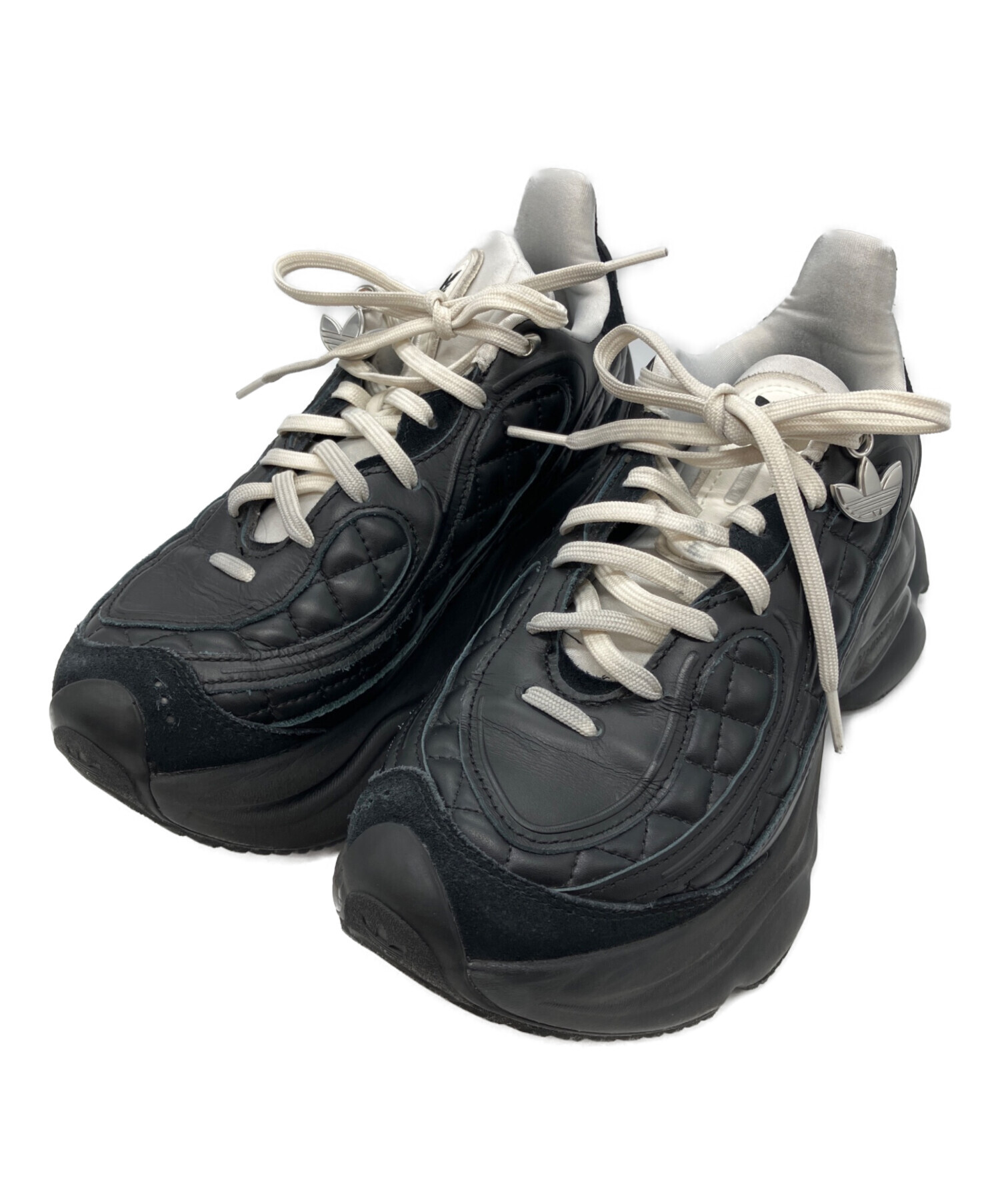中古・古着通販】adidas (アディダス) OZVENUZ W ブラック サイズ:23.5