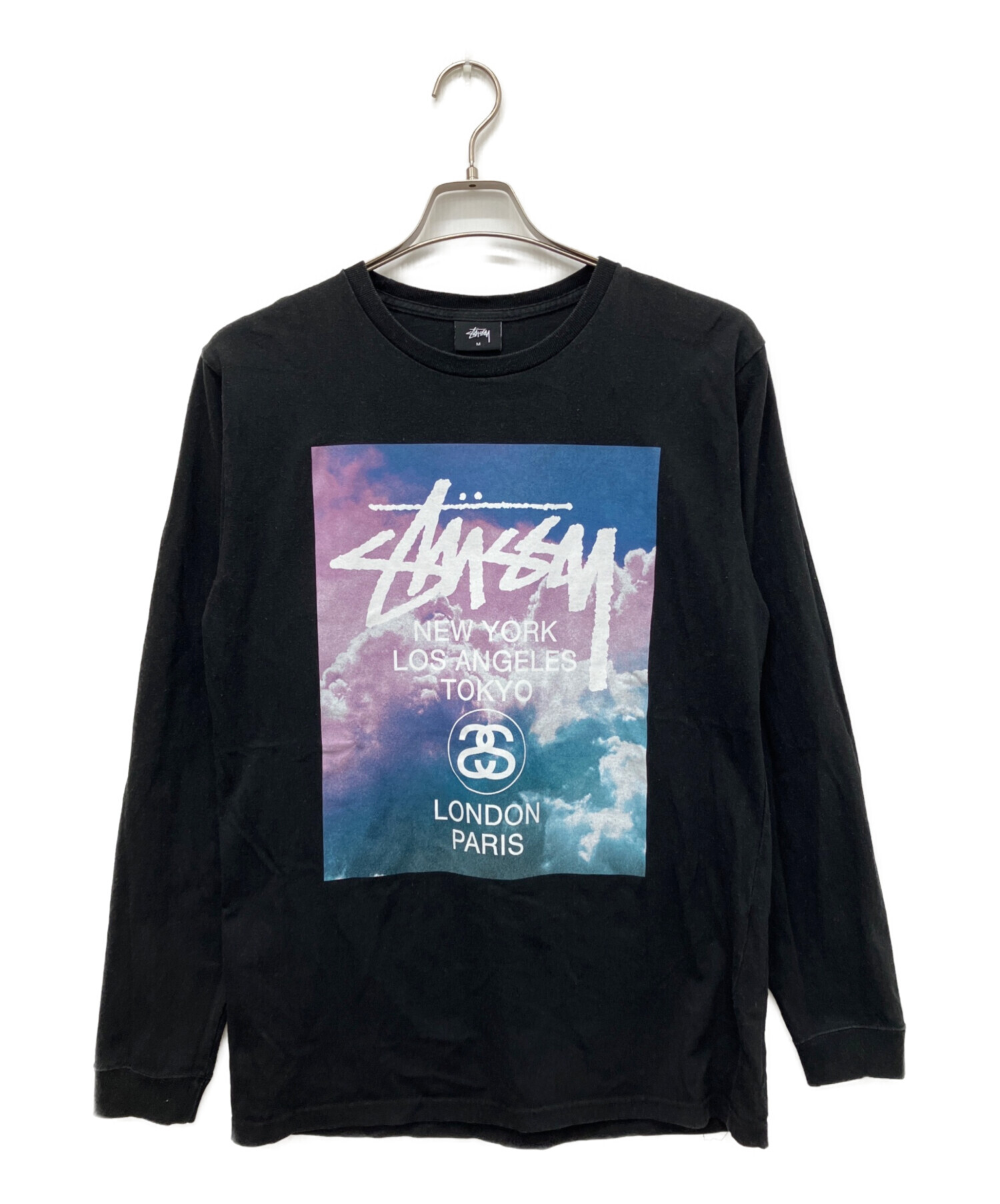 中古・古着通販】stussy (ステューシー) ワールドツアーグラフィック 