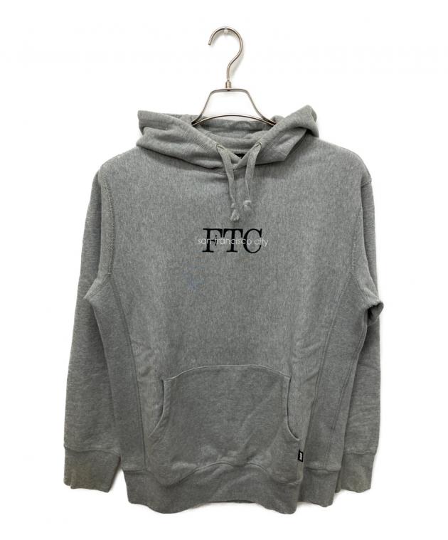 中古・古着通販】FTC (エフティーシー) プルオーバーパーカー グレー
