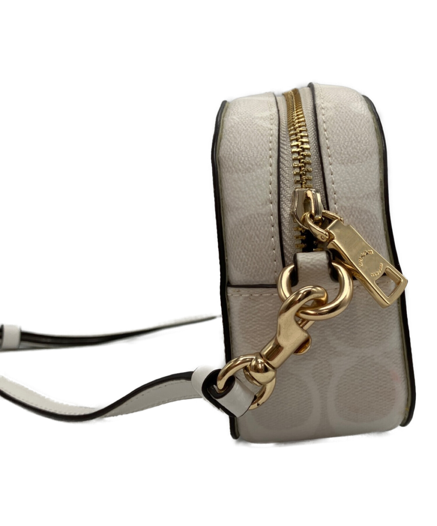中古・古着通販】COACH (コーチ) シグネチャーミニショルダーバッグ