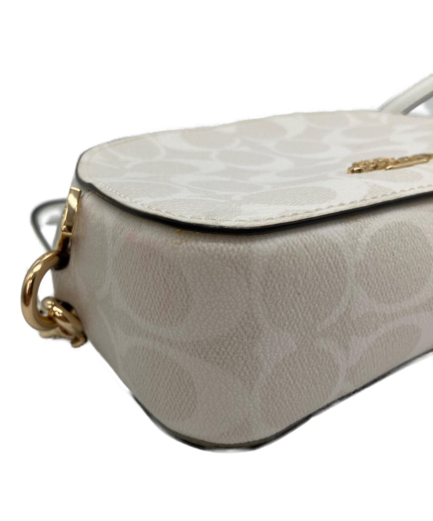 中古・古着通販】COACH (コーチ) シグネチャーミニショルダーバッグ