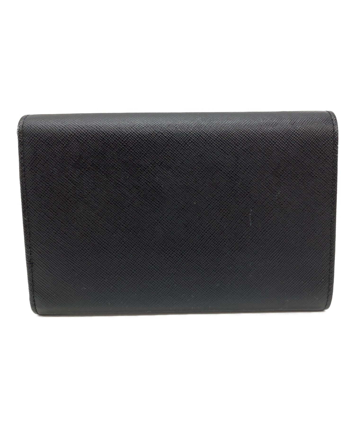 中古・古着通販】PRADA (プラダ) サフィアーノレザーミディアム 