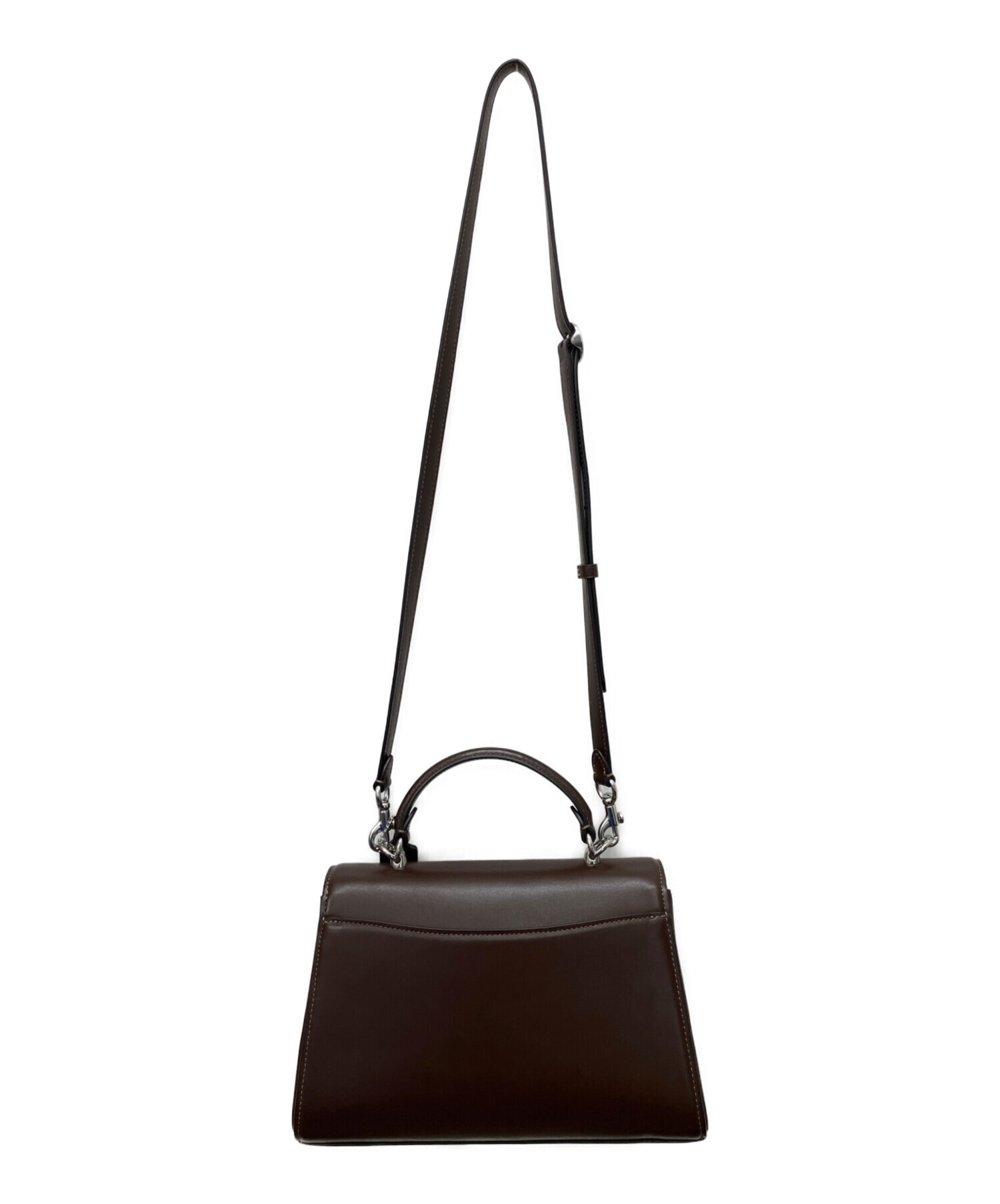 中古・古着通販】COACH (コーチ) エライザトップハンドルバッグ