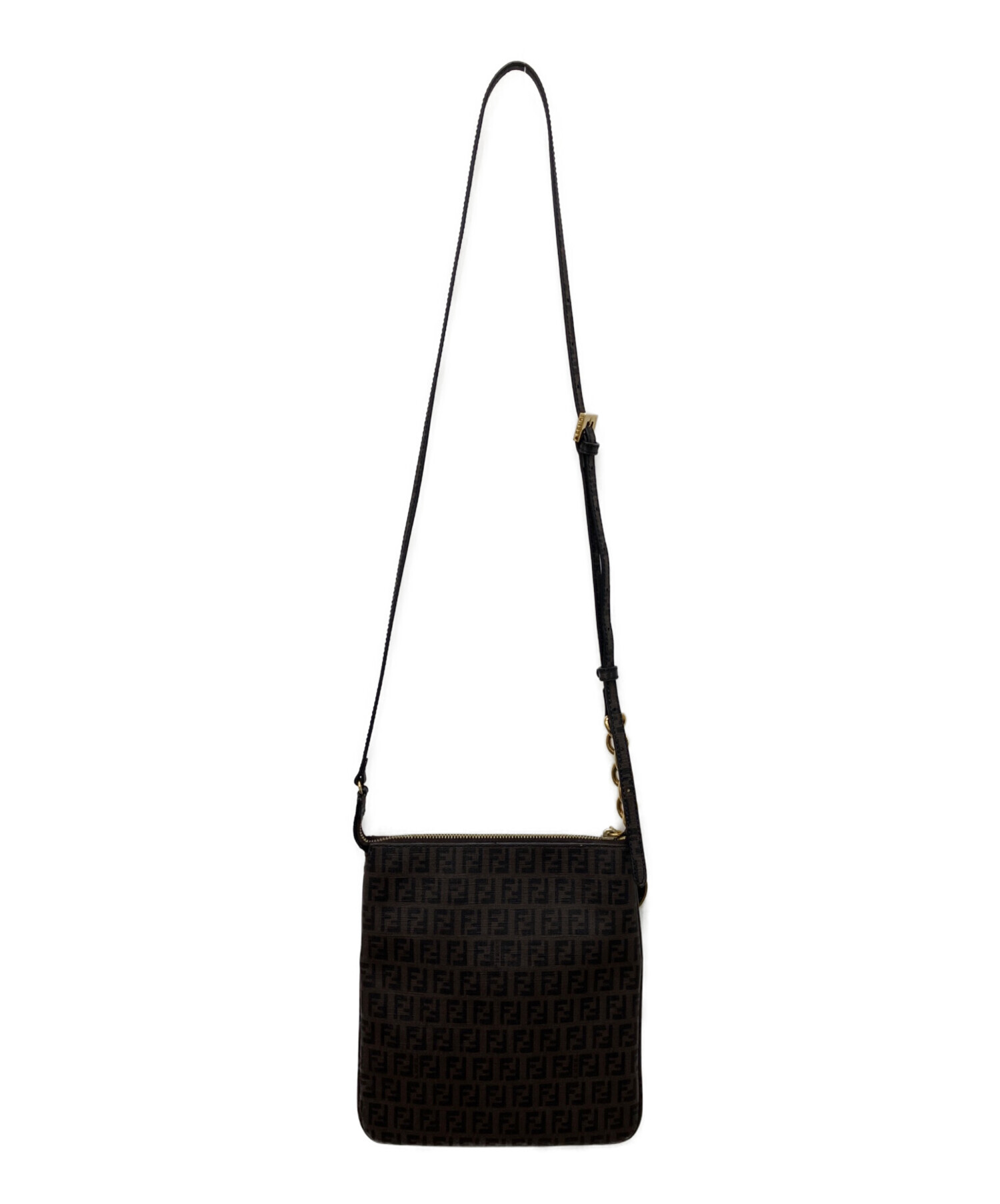中古・古着通販】FENDI (フェンディ) ズッカ柄 PVC ショルダーバッグ
