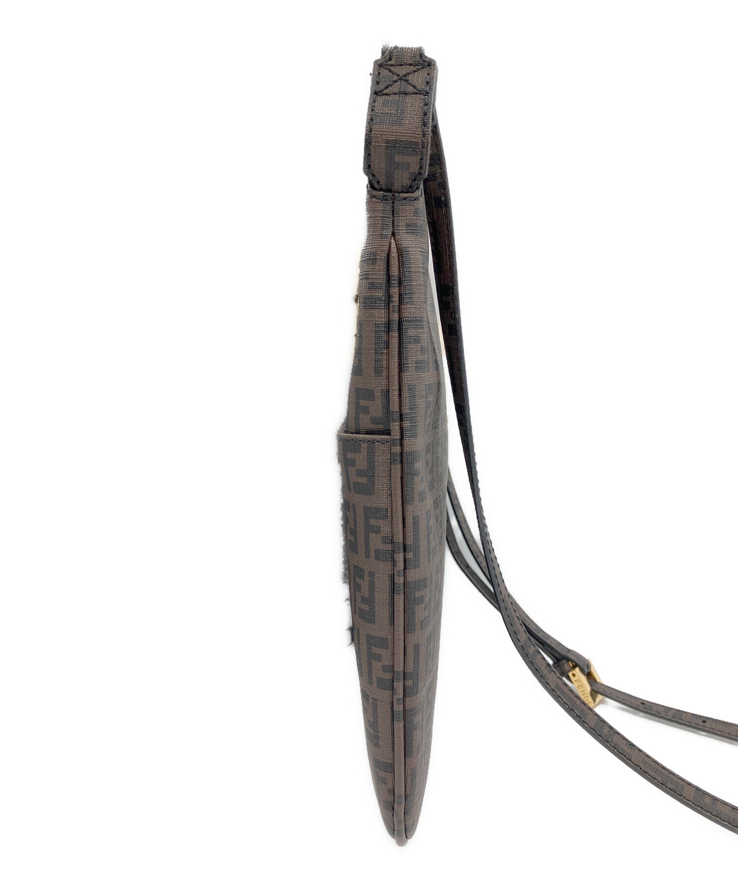 中古・古着通販】FENDI (フェンディ) ズッカ柄 PVC ショルダーバッグ 