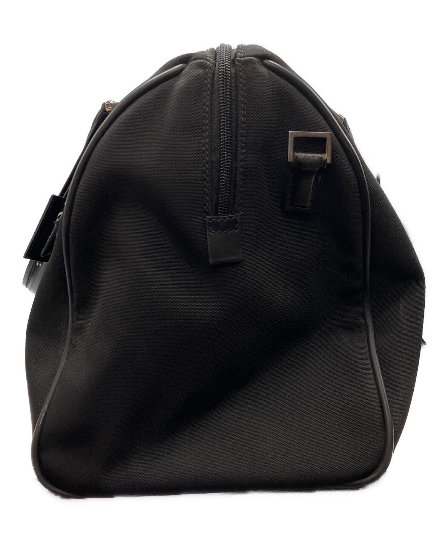 【値下げ】GUCCI 2WAY ボストンバッグ GGナイロンジャガード 黒 中古・古着通販】GUCCI (グッチ) 2wayボストンバッグ ブラック