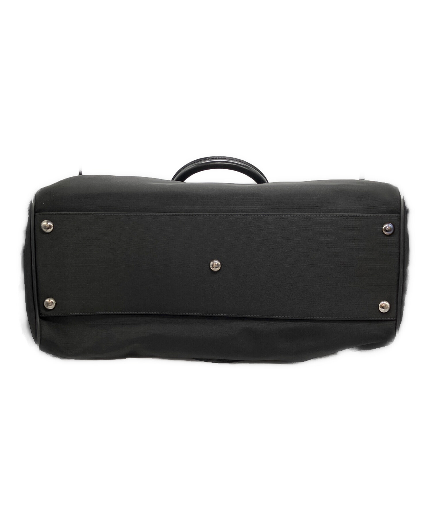 【値下げ】GUCCI 2WAY ボストンバッグ GGナイロンジャガード 黒 中古・古着通販】GUCCI (グッチ) 2wayボストンバッグ ブラック