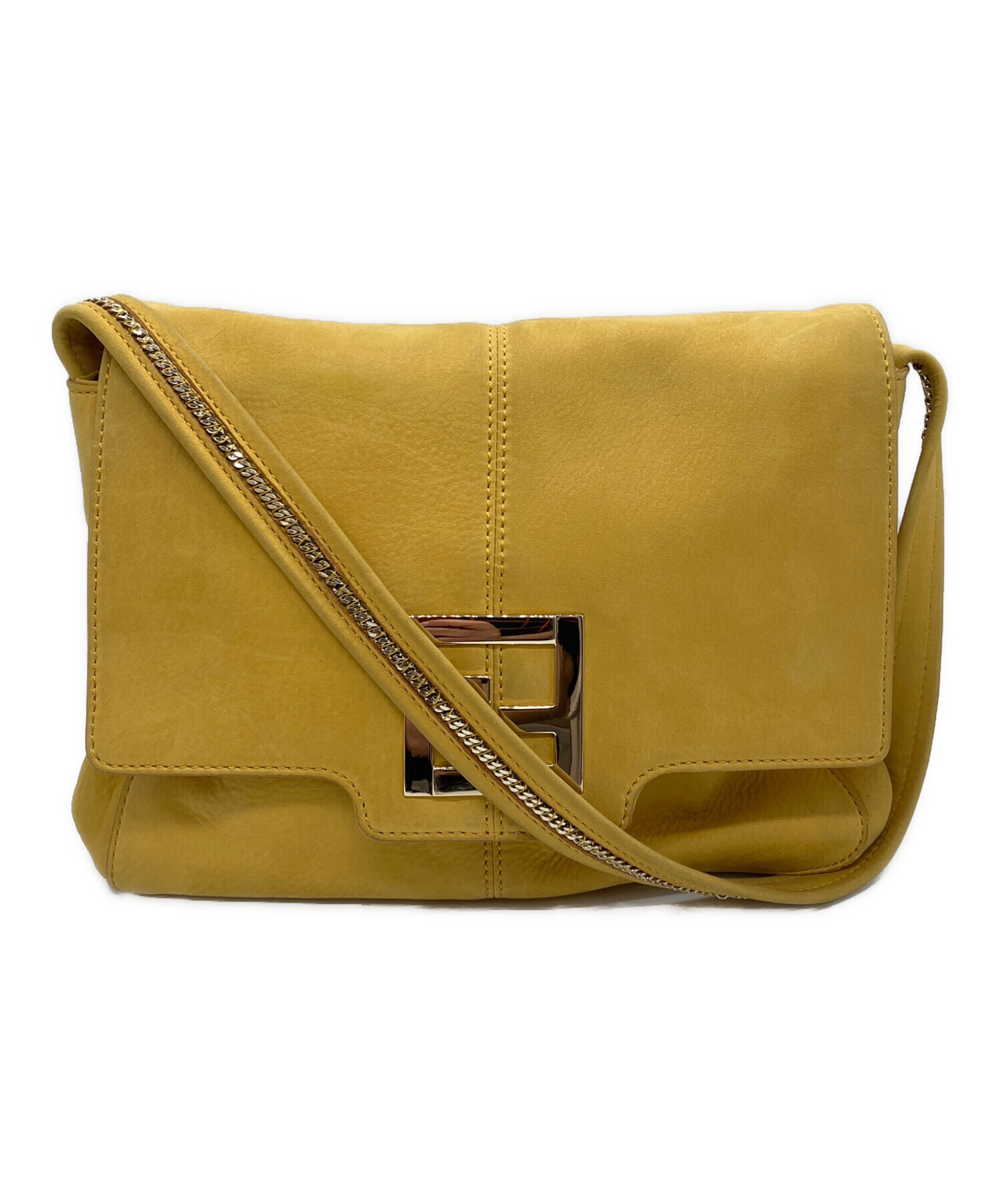 中古・古着通販】FENDI (フェンディ) ヌバックマンマバケット イエロー 